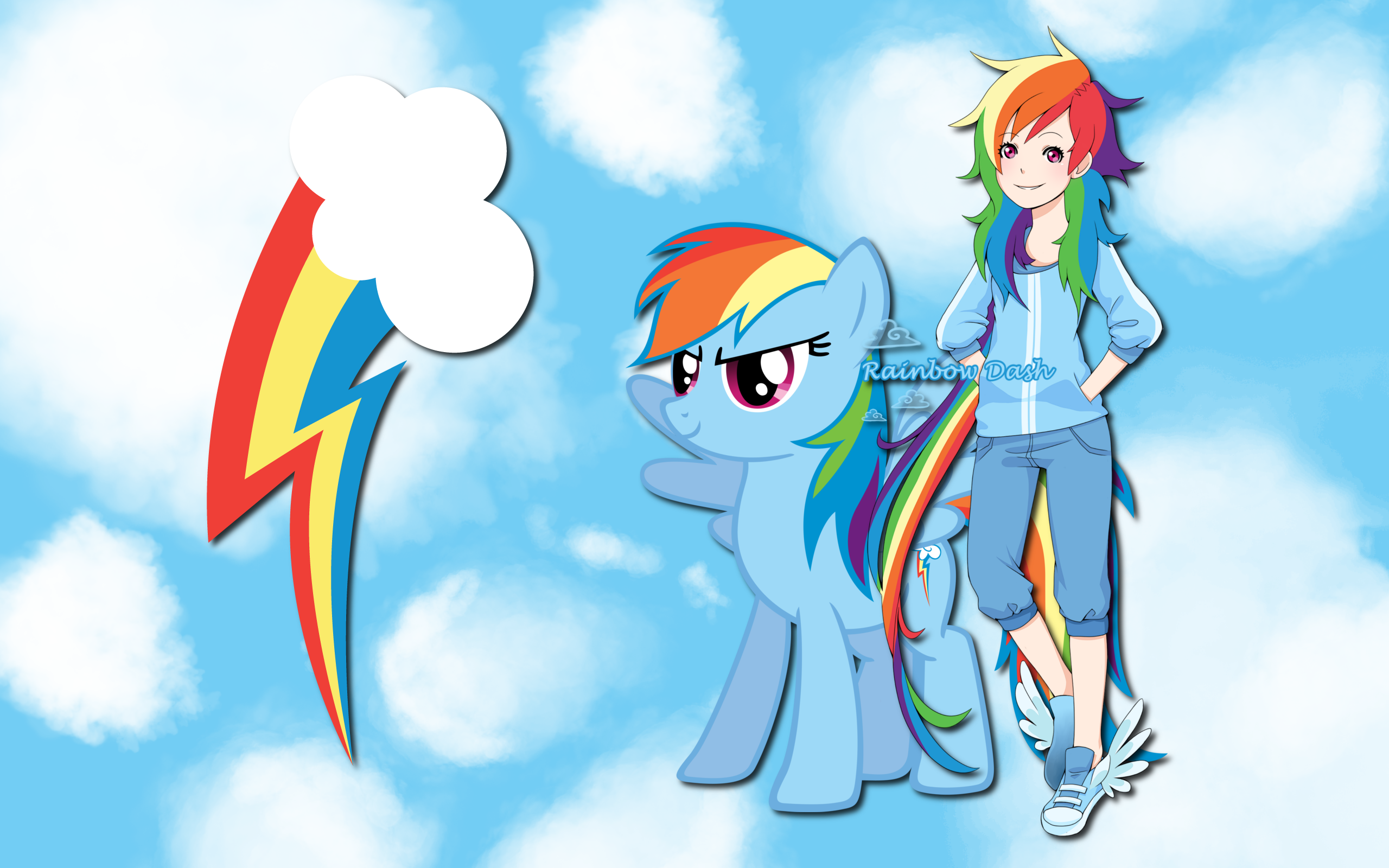 Включи rainbow dash