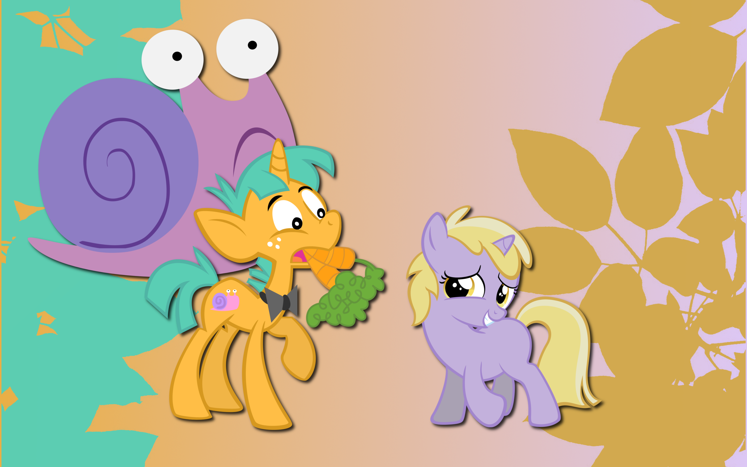 Dinky Snails WP by AliceHumanSacrifice0, Chromadancer, MoongazePonies and The-Smiling-Pony