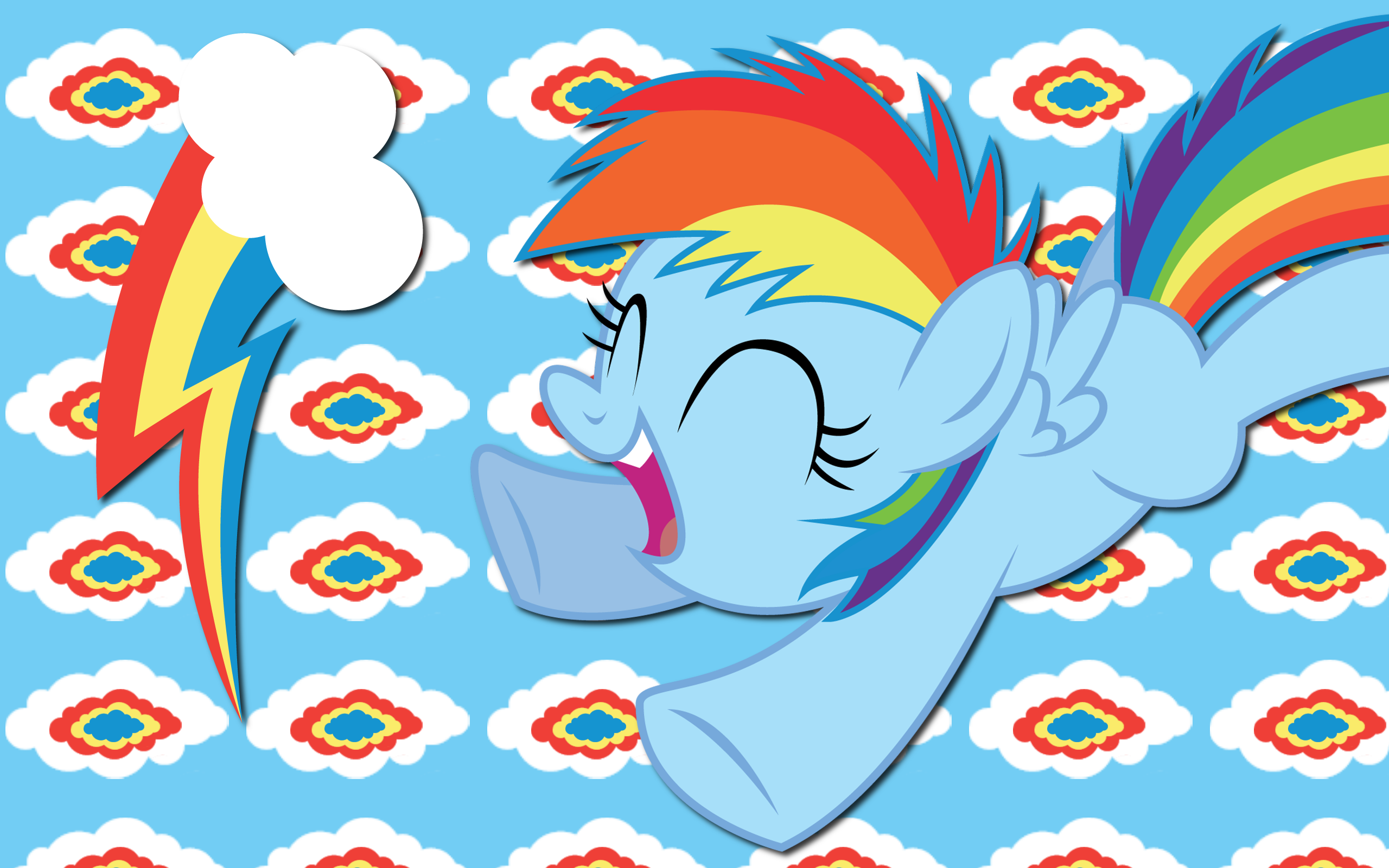 Rainbow Dash wallpaper 9 by AliceHumanSacrifice0, Korikian and ooklah