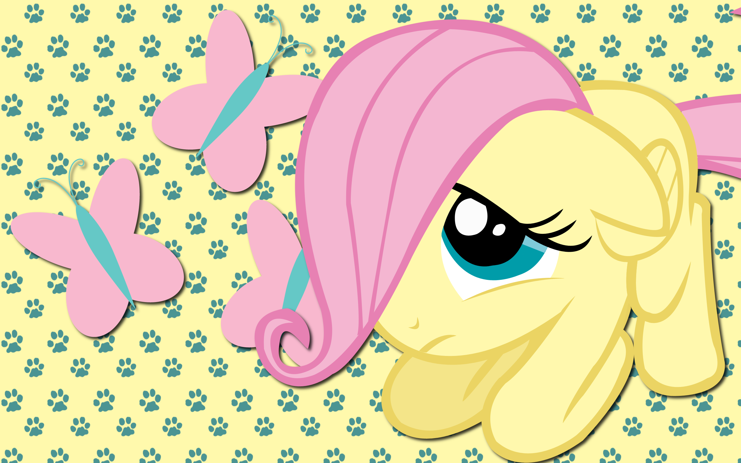 Fluttershy wallpaper 9 by AliceHumanSacrifice0, BlowingBomb and ooklah