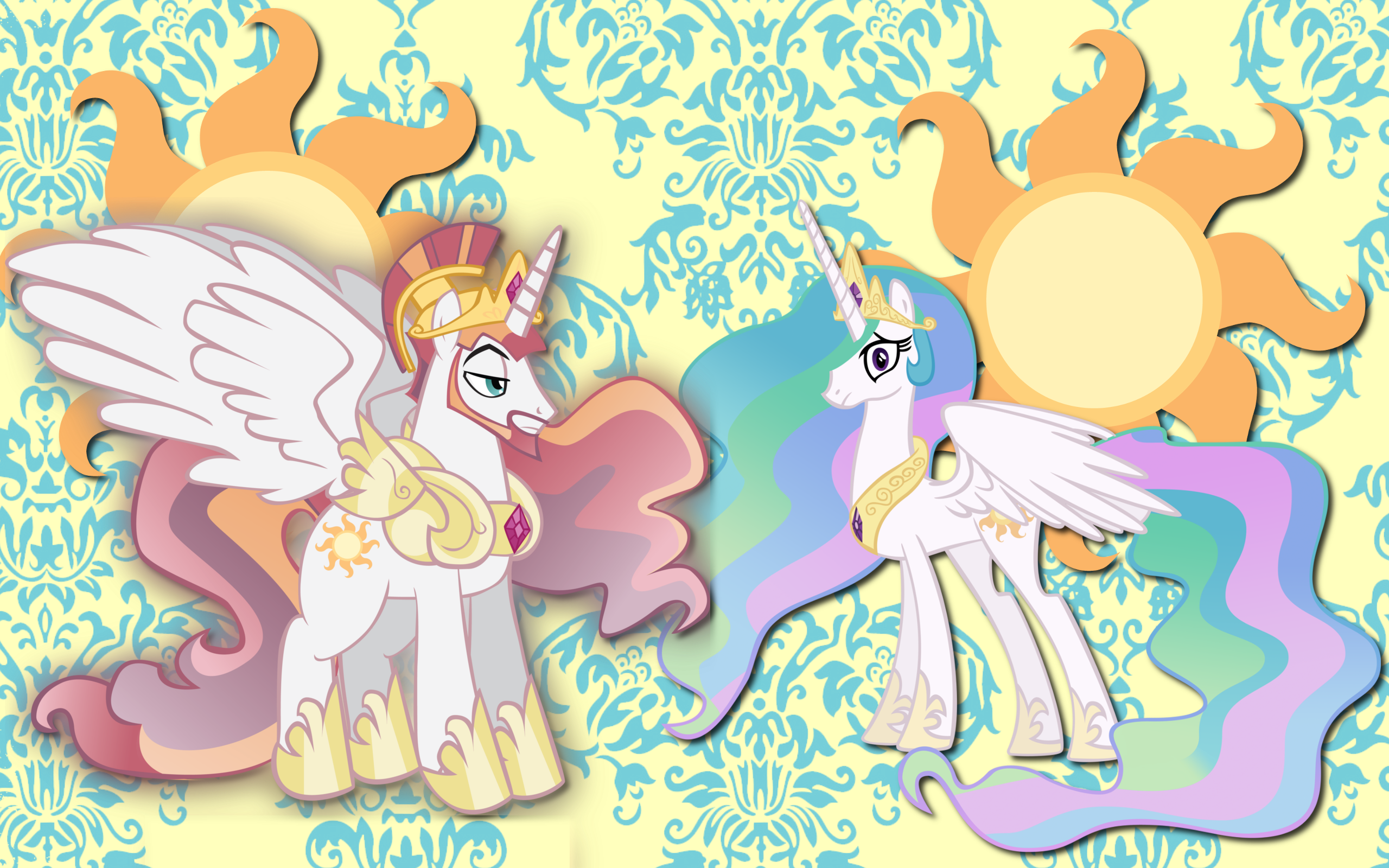 Solaris and Celestia WP by AliceHumanSacrifice0, Chromadancer, ooklah and Trotsworth