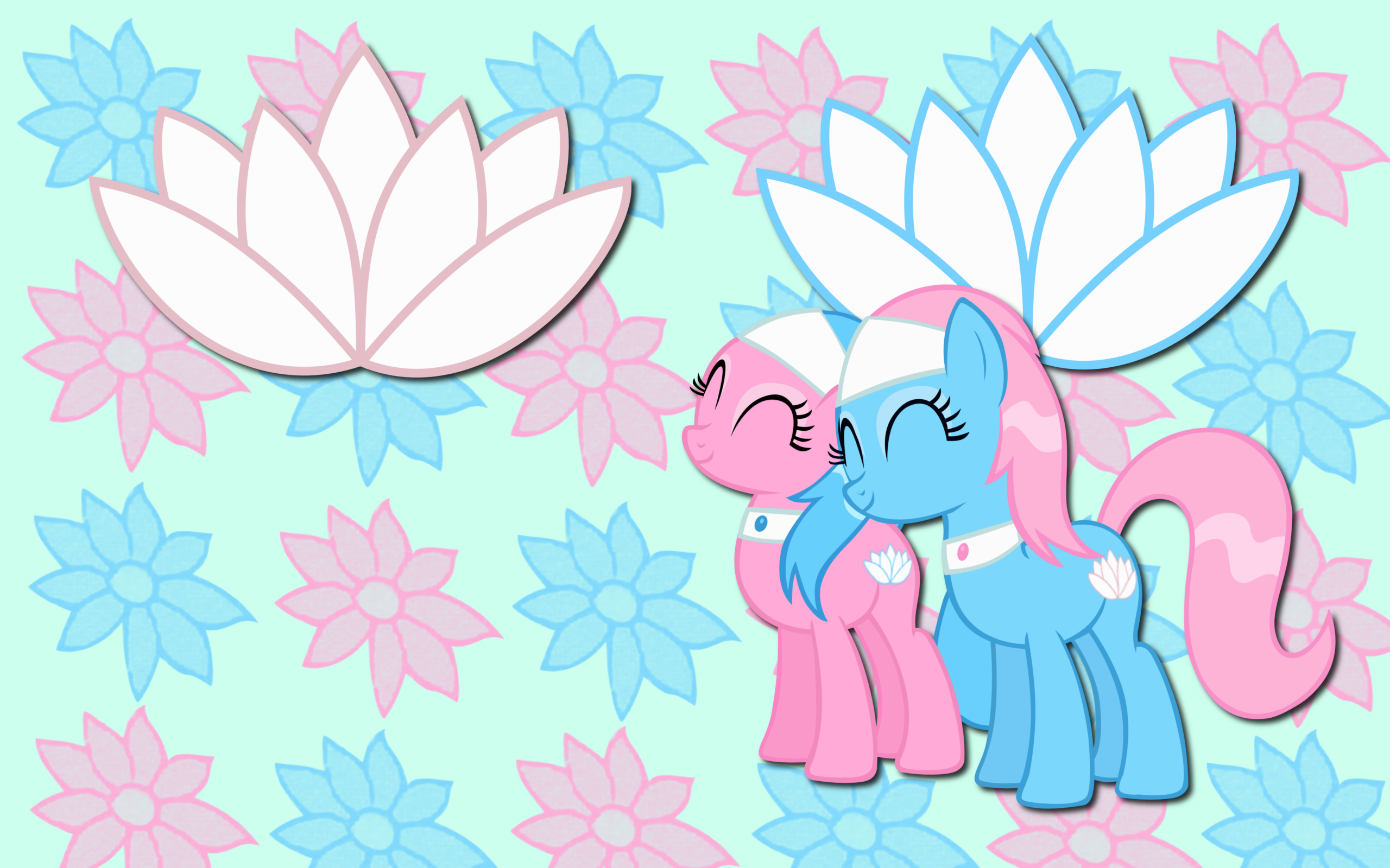 Aloe and Lotus WP by AliceHumanSacrifice0, Kooner-cz and The-Smiling-Pony