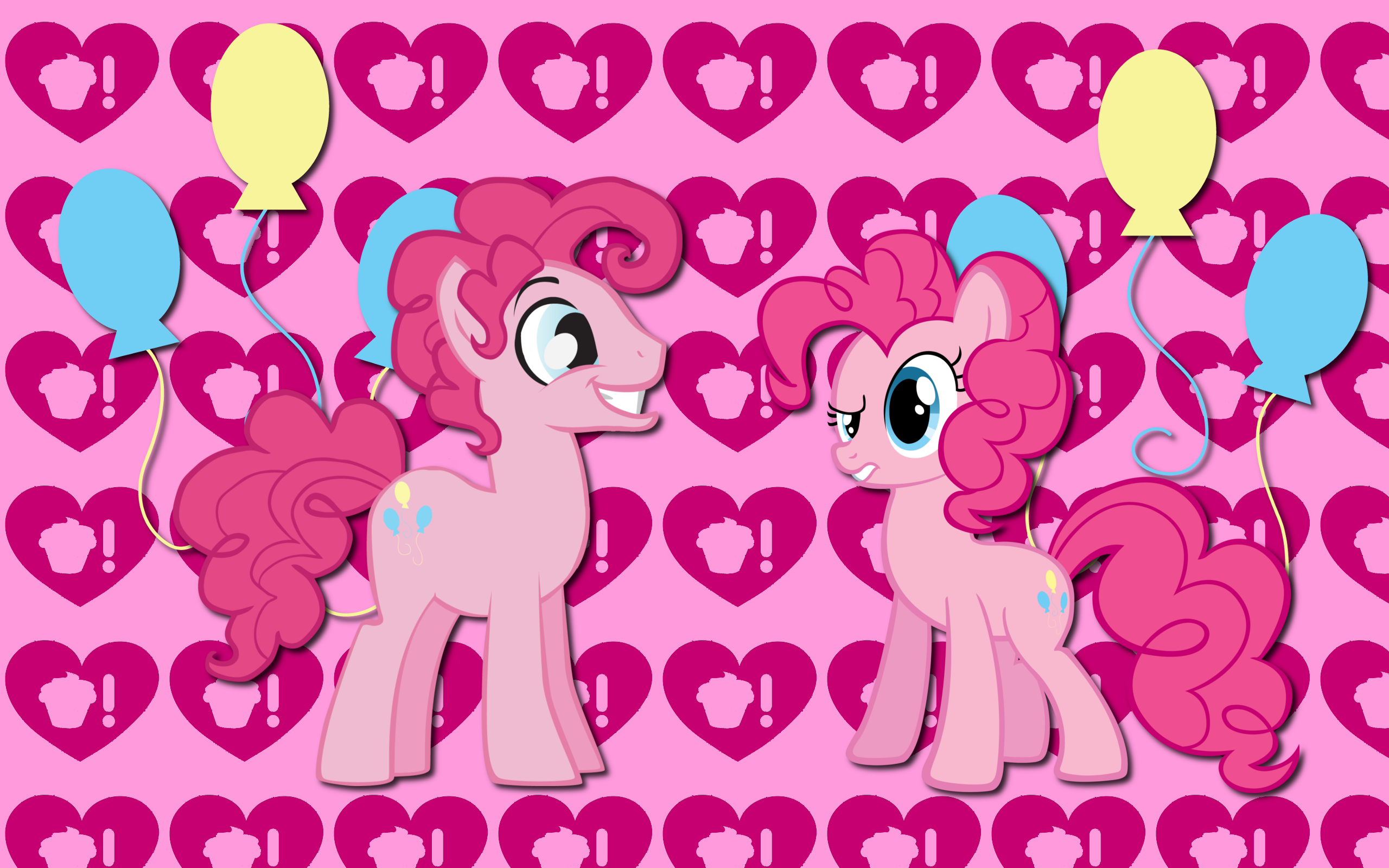 BB and PP wallpaper by AliceHumanSacrifice0, MoongazePonies and Trotsworth