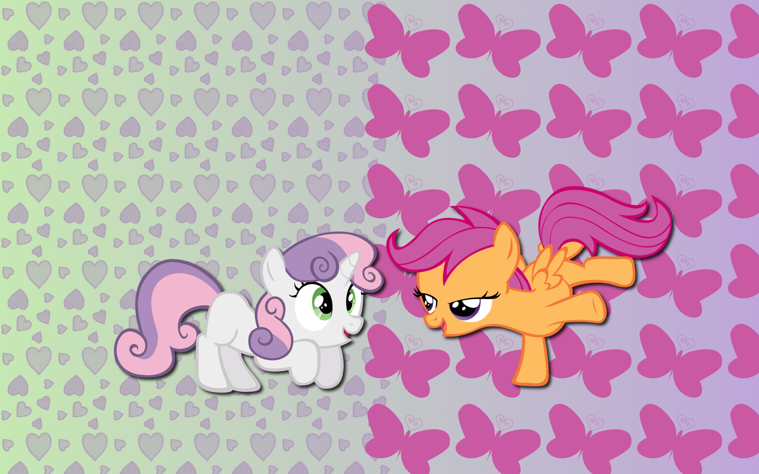 ScootaBelle wallpaper by AliceHumanSacrifice0, M99moron and Spaceponies