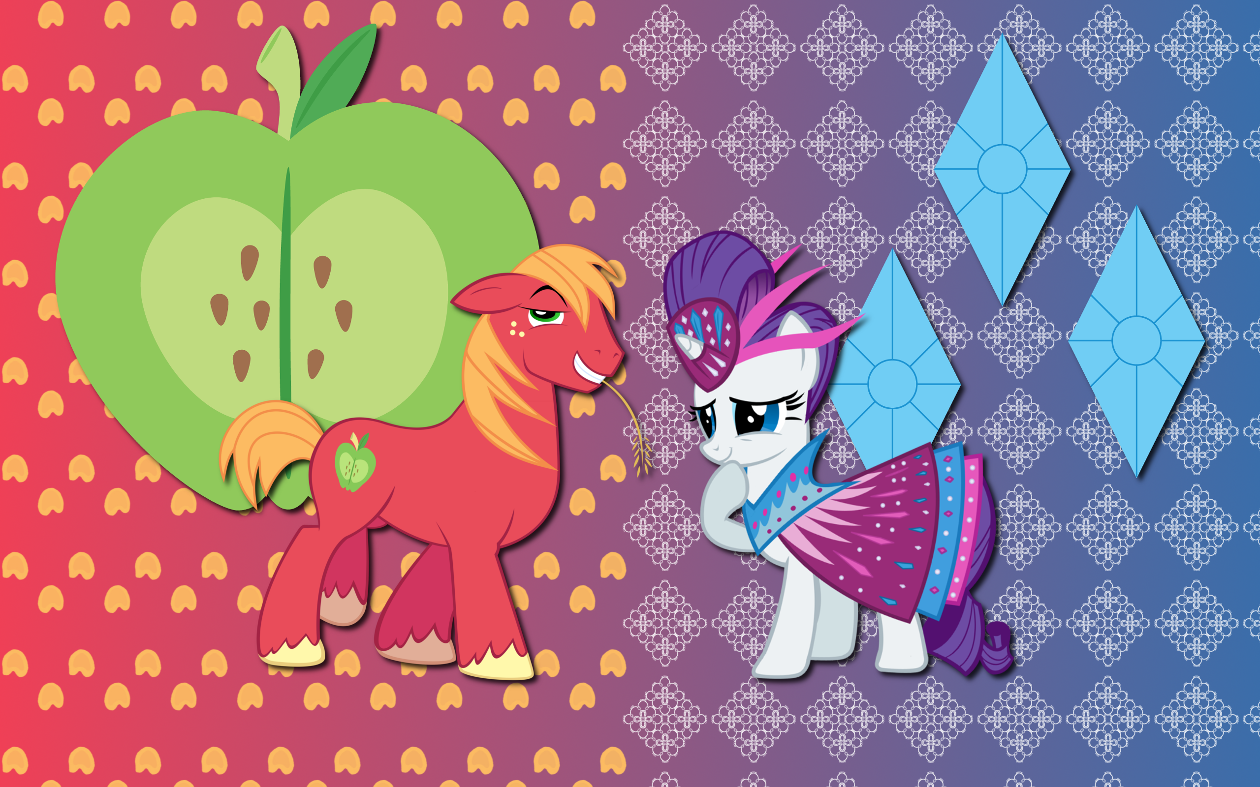 RariMac wallpaper by AliceHumanSacrifice0, NightmareMoonS, ooklah and Peachspices