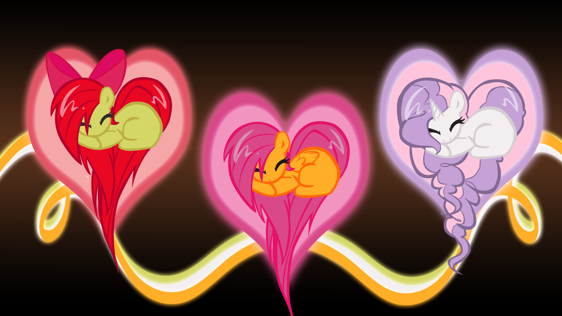 CMC Heart Background by BambooDog and SirPayne