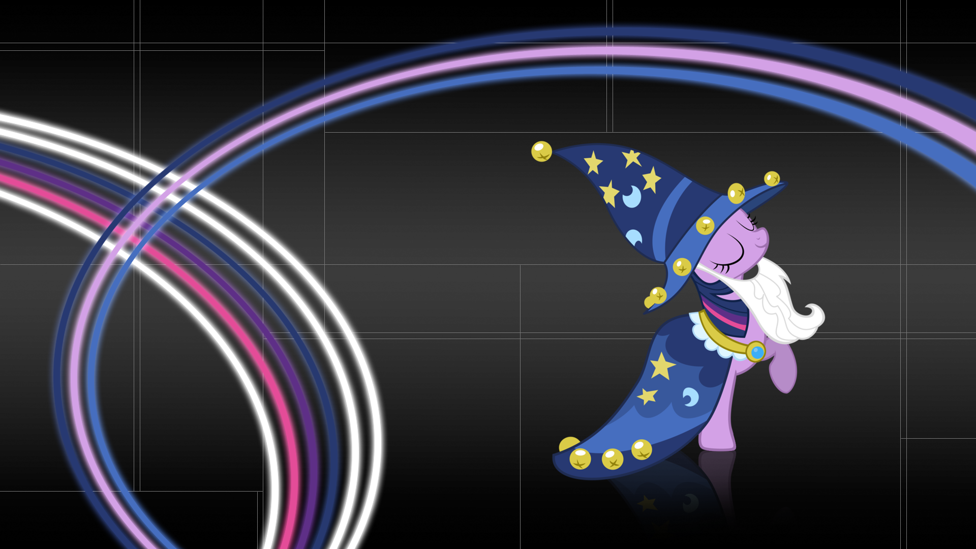 Twilight Starswirl NN BG by Gratlofatic and SirPayne