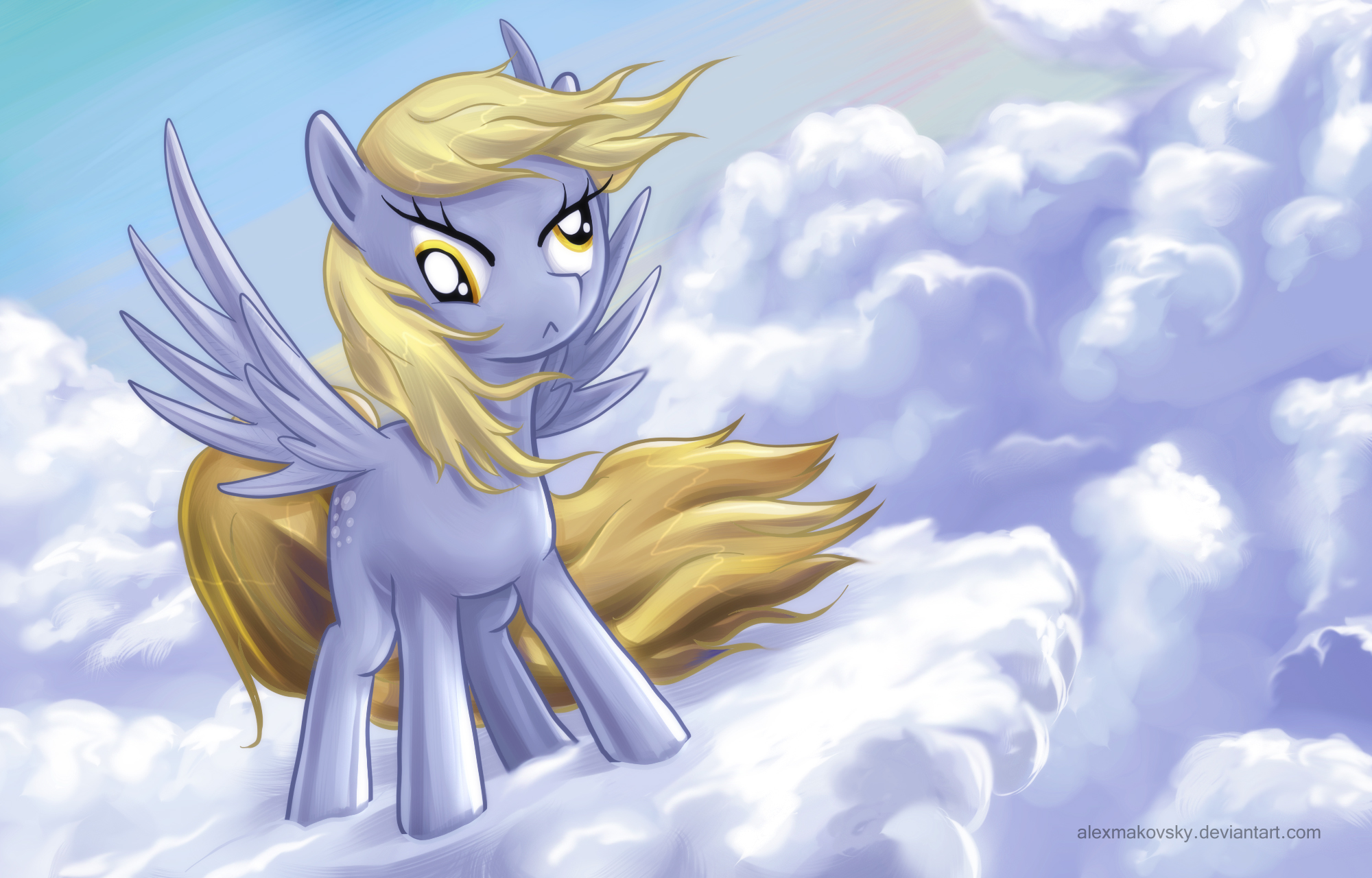 Derpy Hooves by alexmakovsky