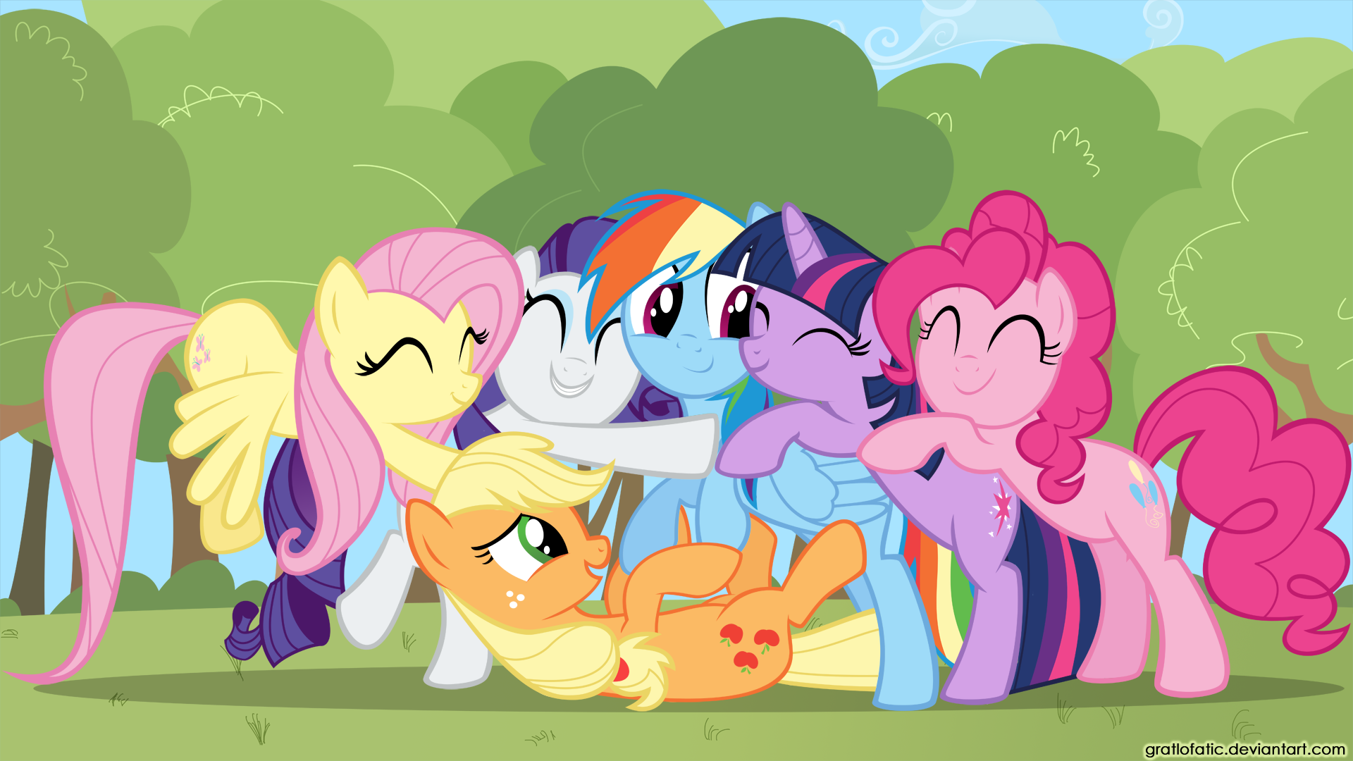 Group Hug by Gratlofatic