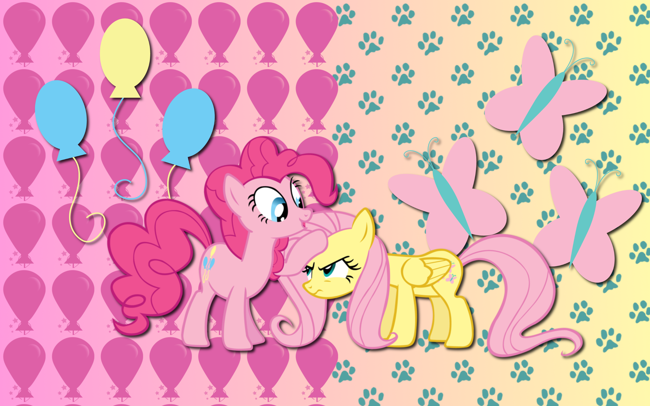 Pinkie Shy wallpaper by AliceHumanSacrifice0, dropletx1 and ooklah