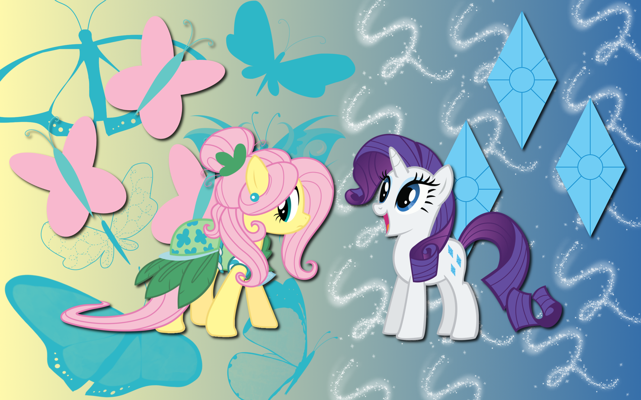 RariFlutter wallpaper by AliceHumanSacrifice0, Mihaaaa, ooklah and Tecknojock