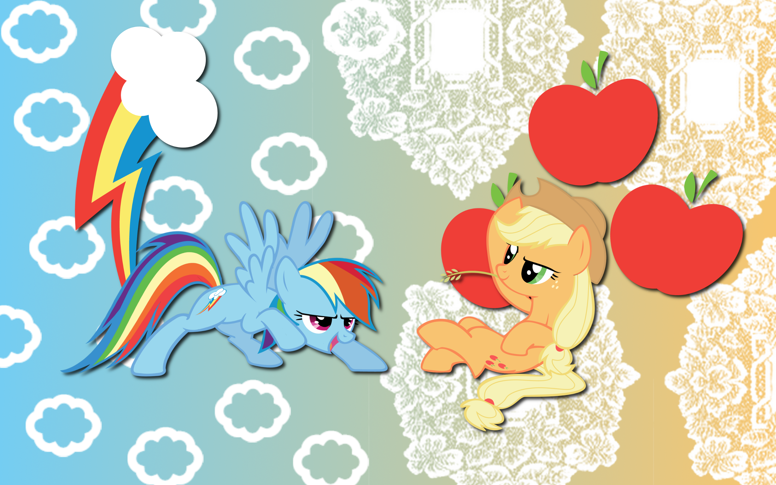Apple Dash wallpaper by AliceHumanSacrifice0, NightmareMoonS, ooklah and Stinkehund