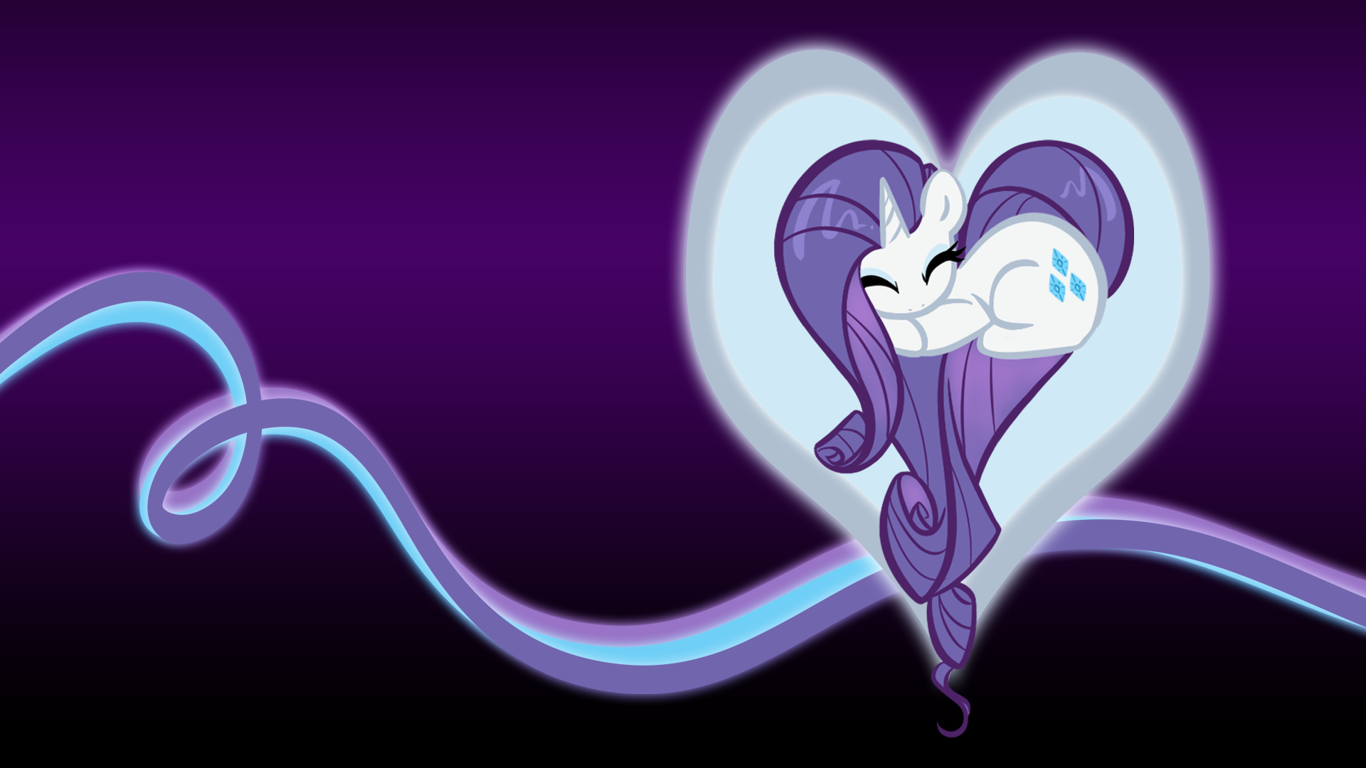 Rarity Heart BG by BambooDog and SirPayne