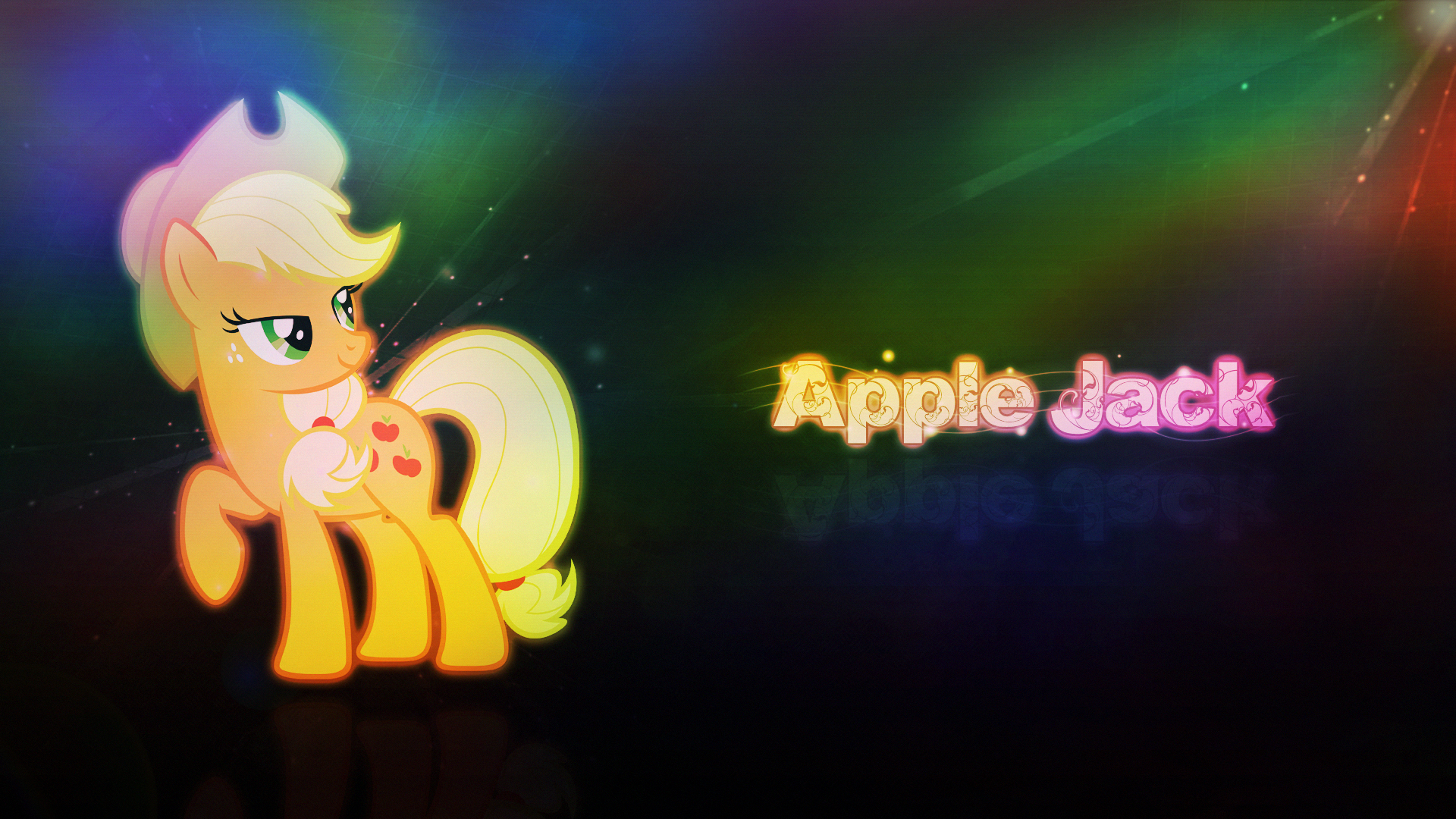 Wallaper - Apple Jack by Mackaged and mindnomad