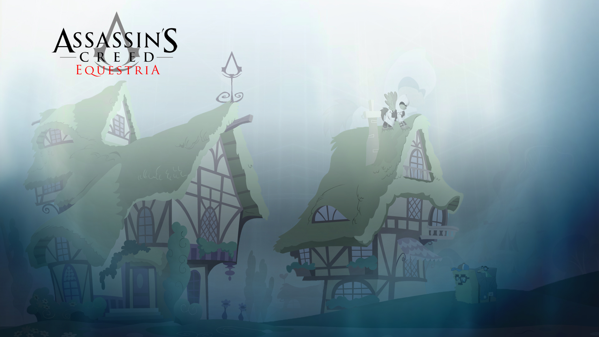 MLP - Wallpaper Assassin's Creed by Anowia, Bocian3000 and Mackaged