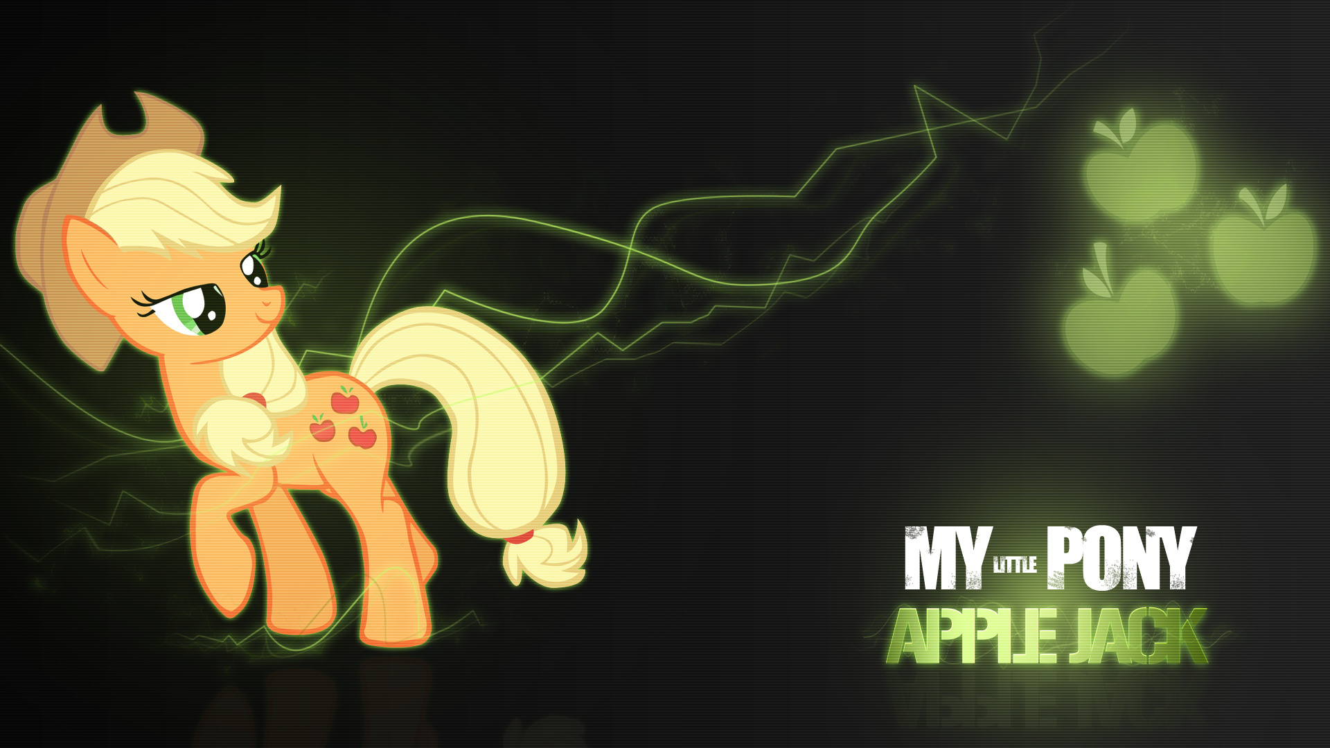 MWallaper - Apple Jack by AncientKale, BlackGryph0n and Mackaged