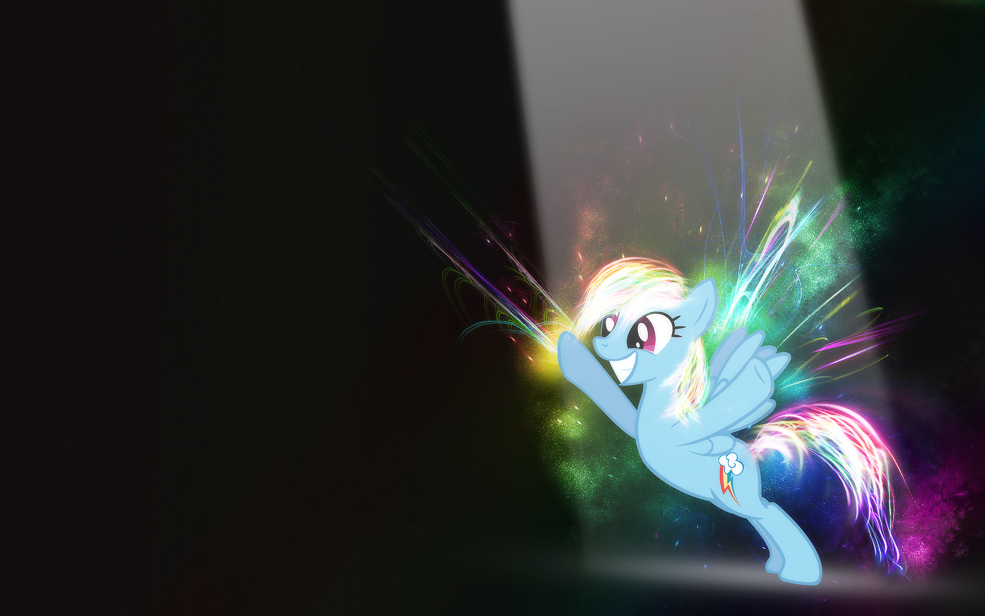 Spotlight Finish - Rainbow Dash by Shardii and Vividkinz