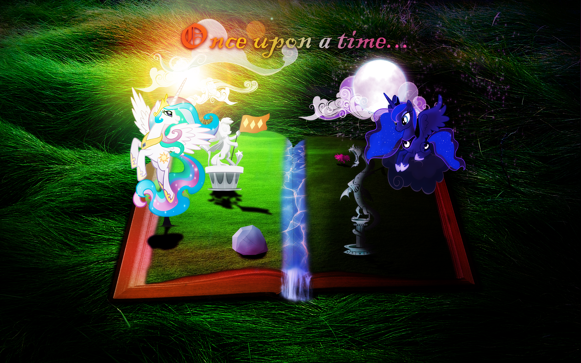 Once upon a time... by AxemGR, BlowingBomb, GuruGrendo, MisterLolrus, purplefairy456, Qsteel, Vectorshy and Vividkinz