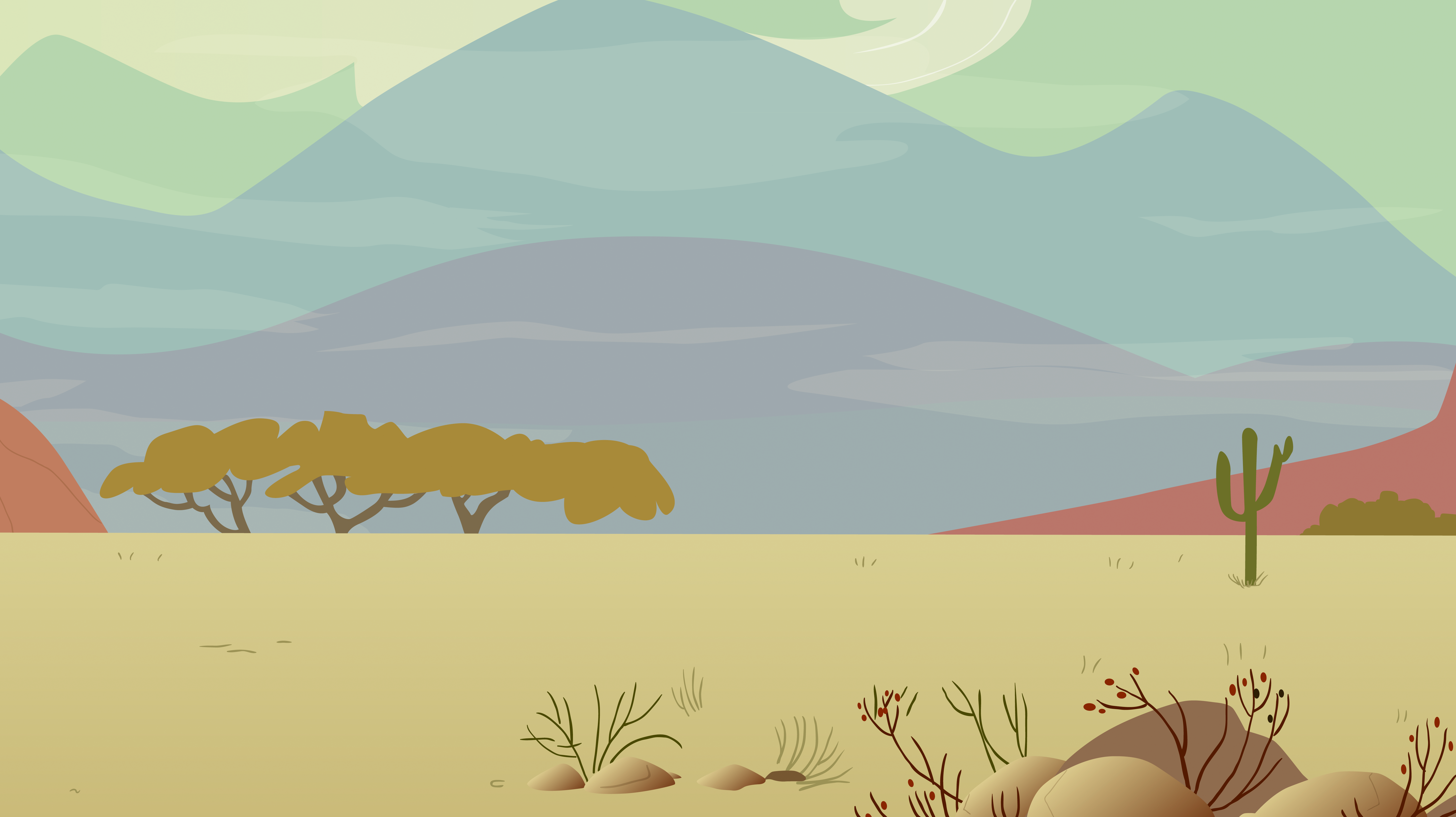 Desert background by jrrhack