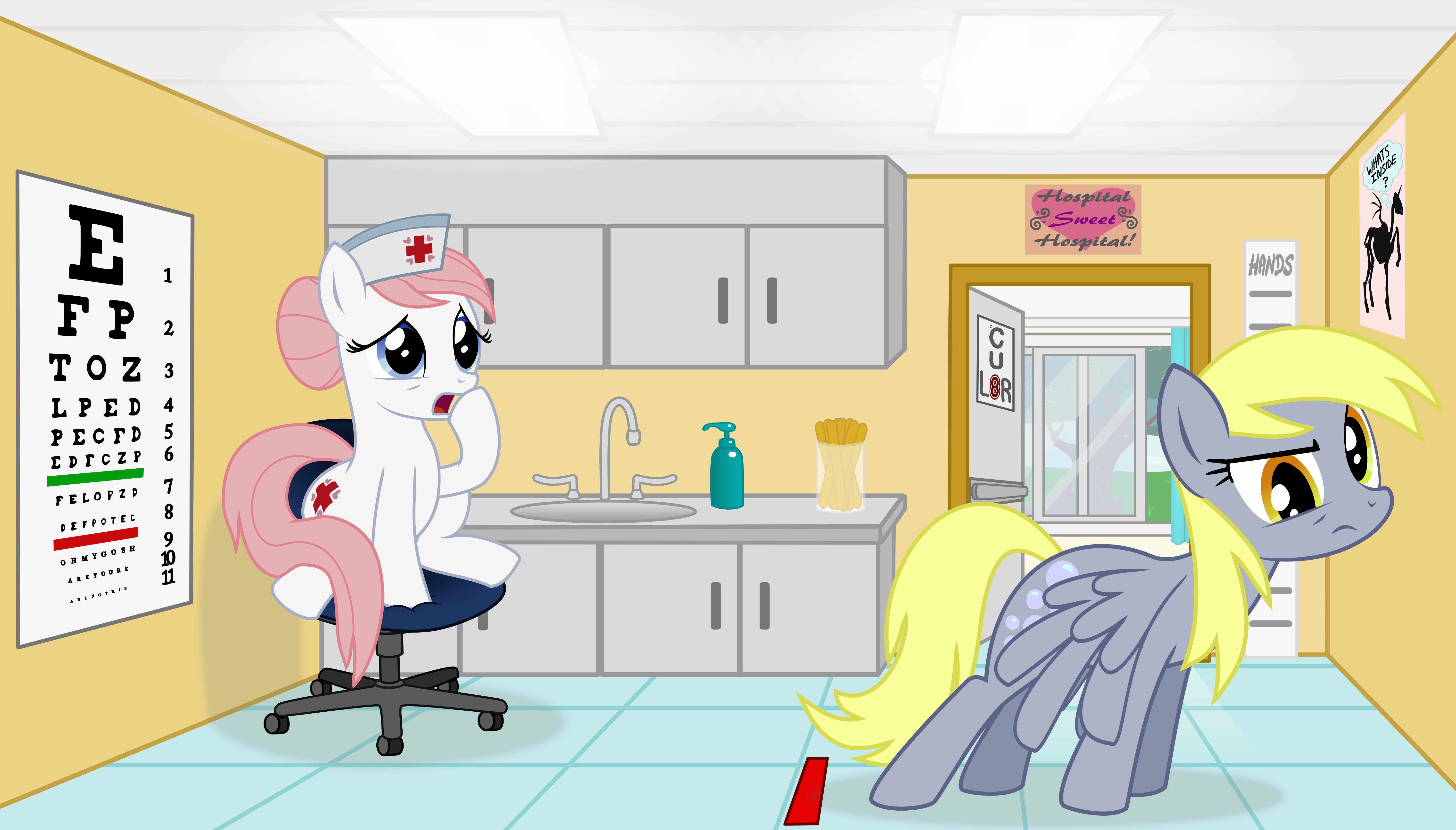 Derpy's Check Up by BlackGryph0n