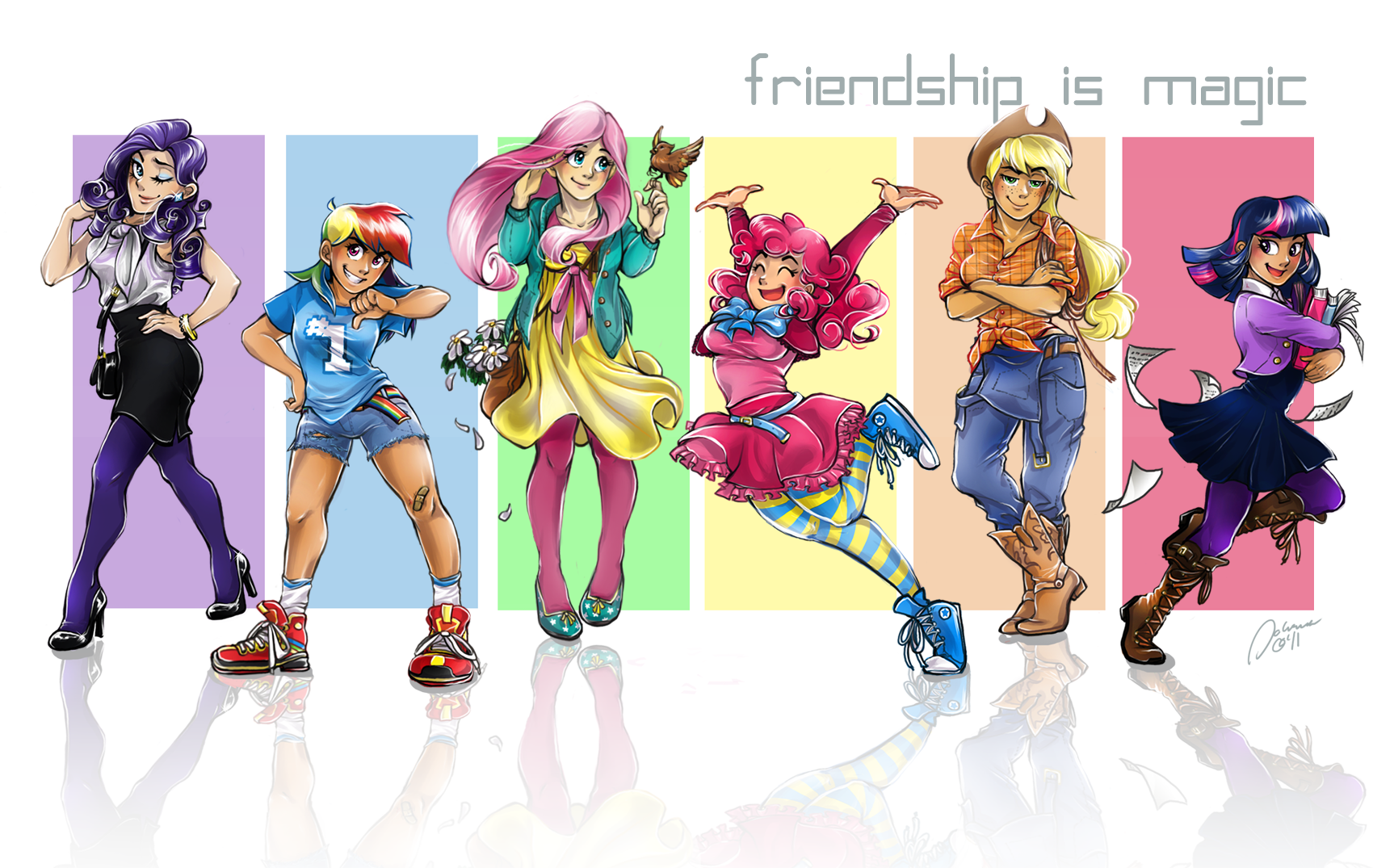 MLPFiM - FRIENDS by DDhew