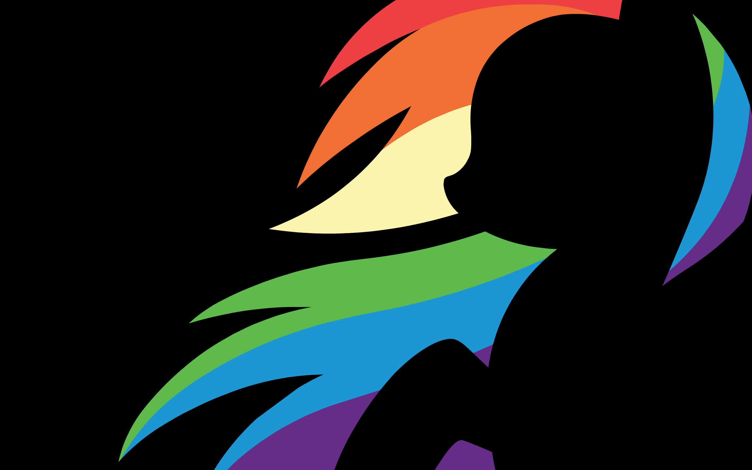Wallpaper - Rainbow Dash 2 by MegaSweet