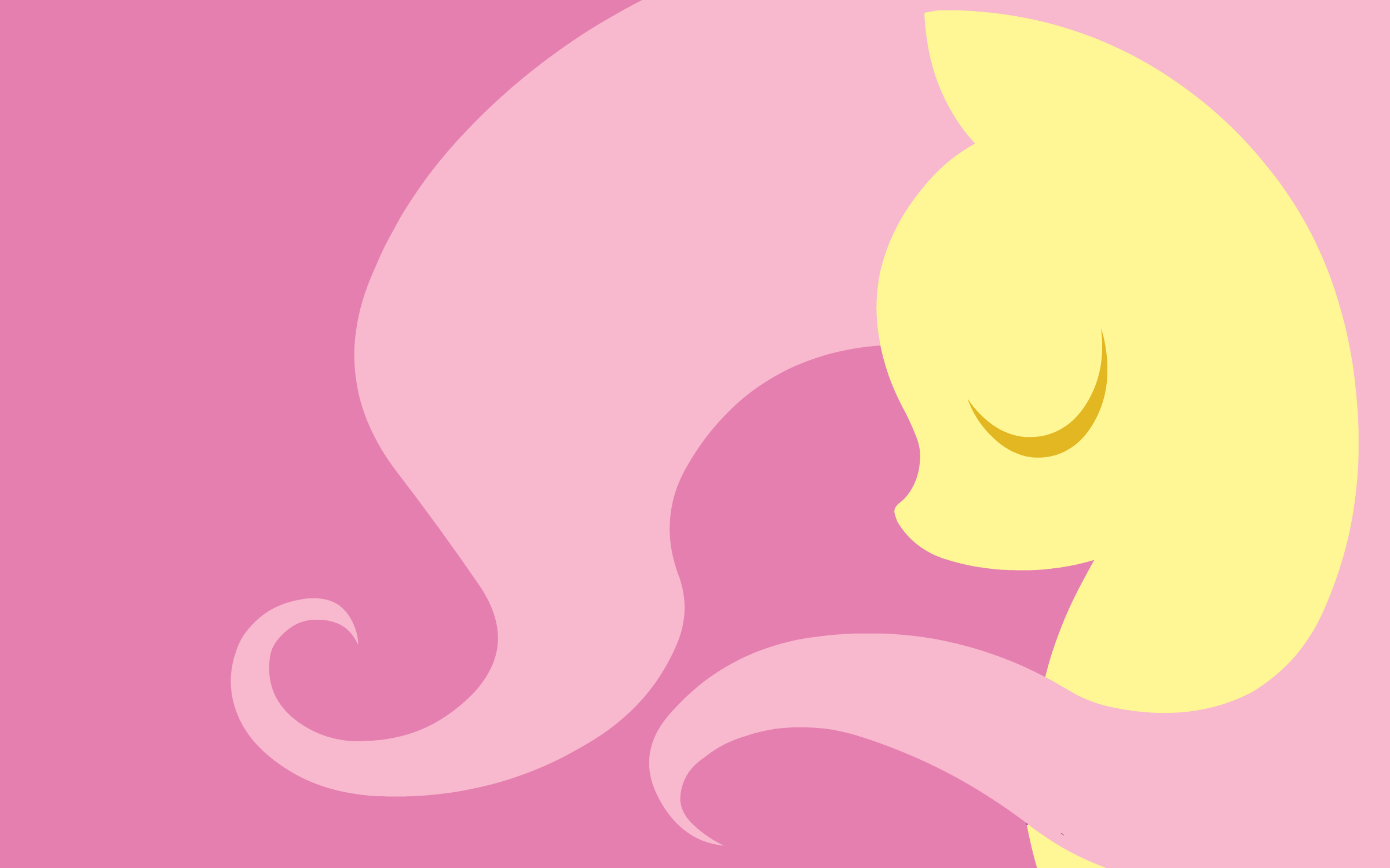 Wallpaper - Fluttershy by MegaSweet