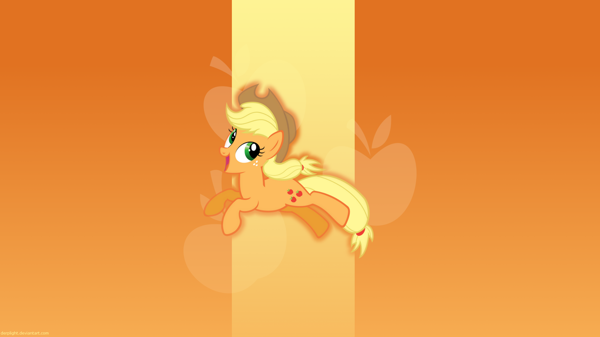 Applejack Wallpaper by BlackGryph0n, DerpLight and MoongazePonies