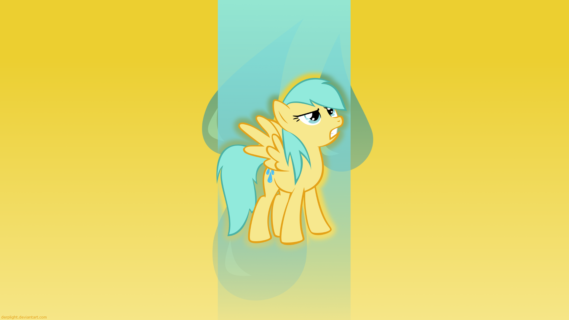 Raindrops Wallpaper by Alecza1234, DerpLight and The-Smiling-Pony