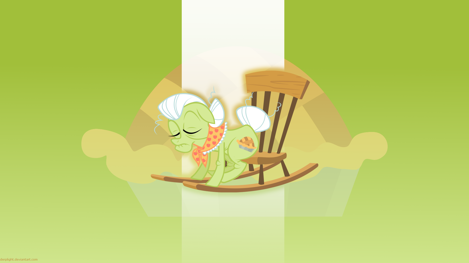 Granny Smith Wallpaper by DerpLight, hombre0 and The-Smiling-Pony