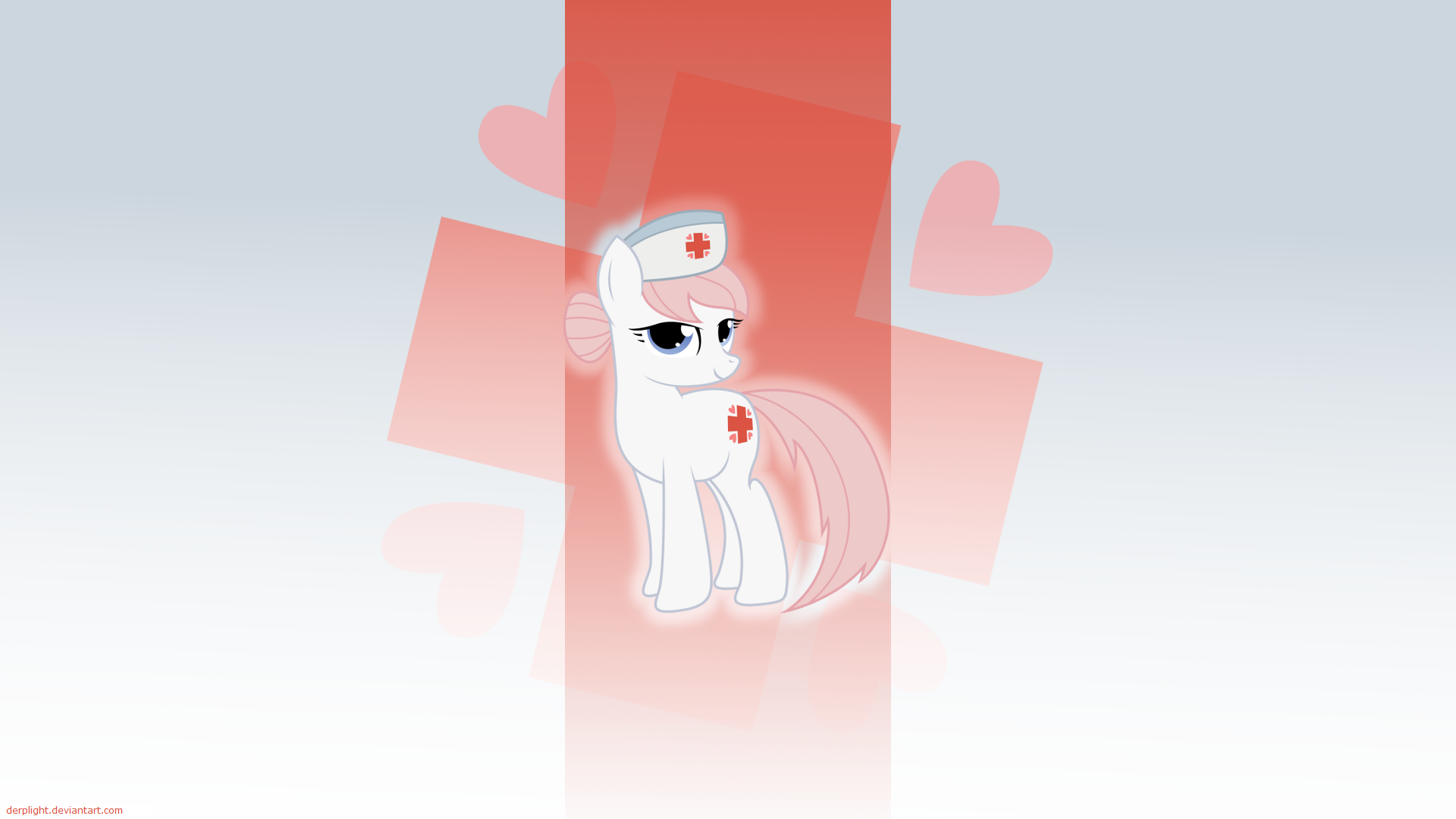 Nurse Redheart Wallpaper by DerpLight, gunslingerpen, Kooner-cz and The-Smiling-Pony