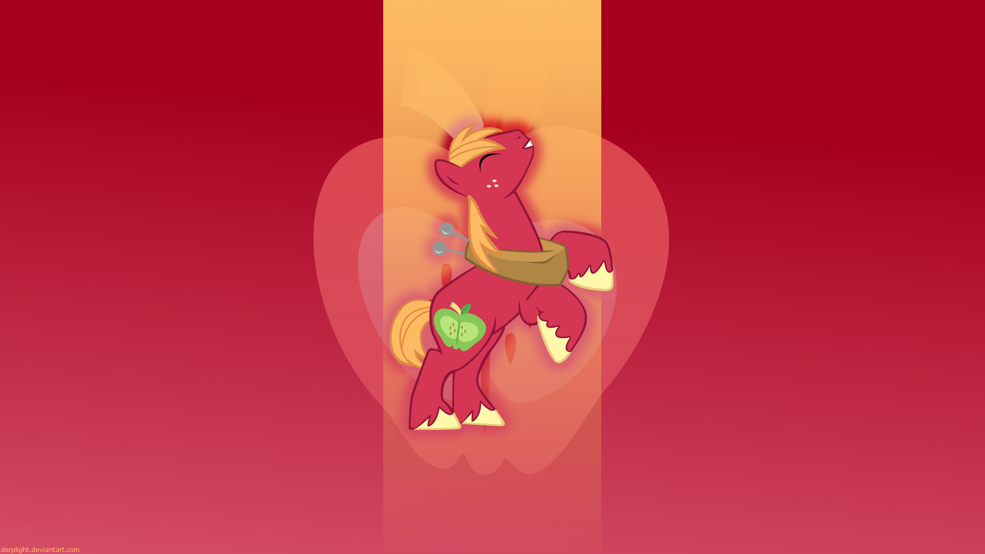 Big Macintosh Wallpaper by DerpLight, LcPsycho and The-Smiling-Pony