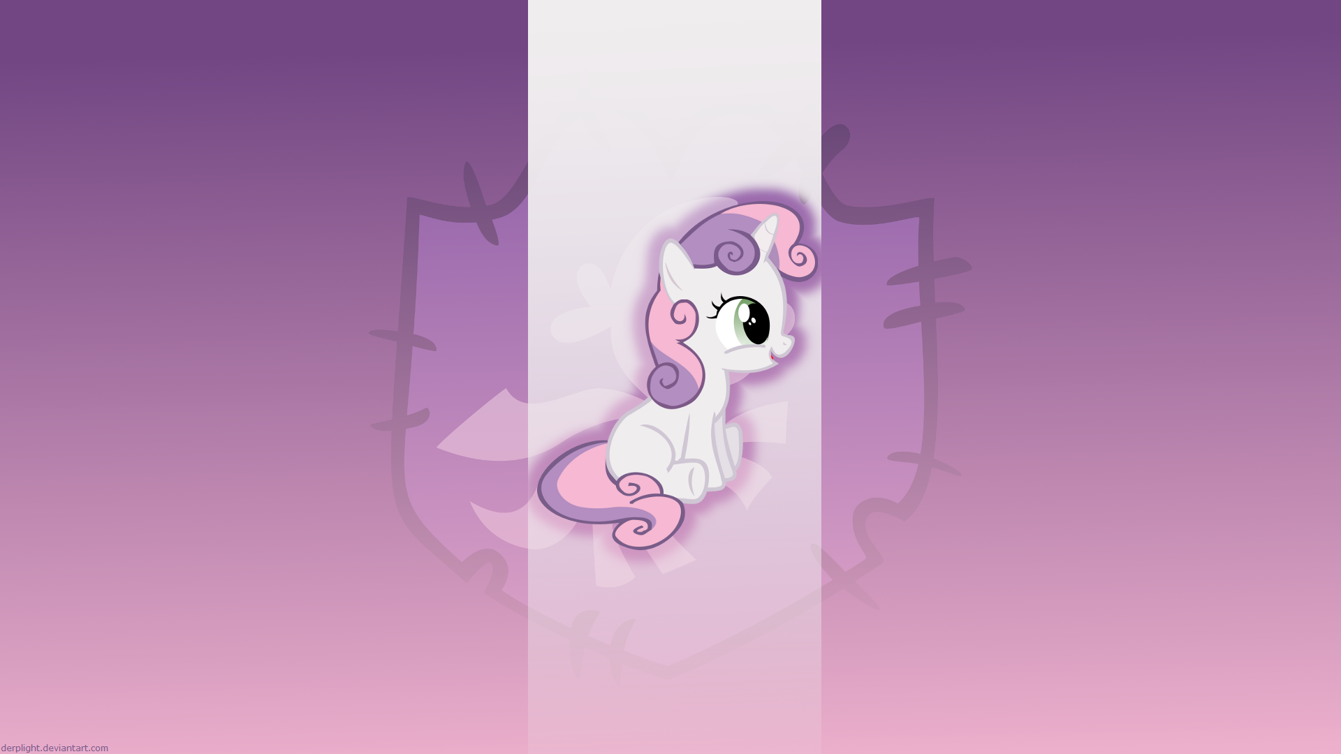 Sweetie Belle Wallpaper by Alphanz, AtomicGreymon and DerpLight