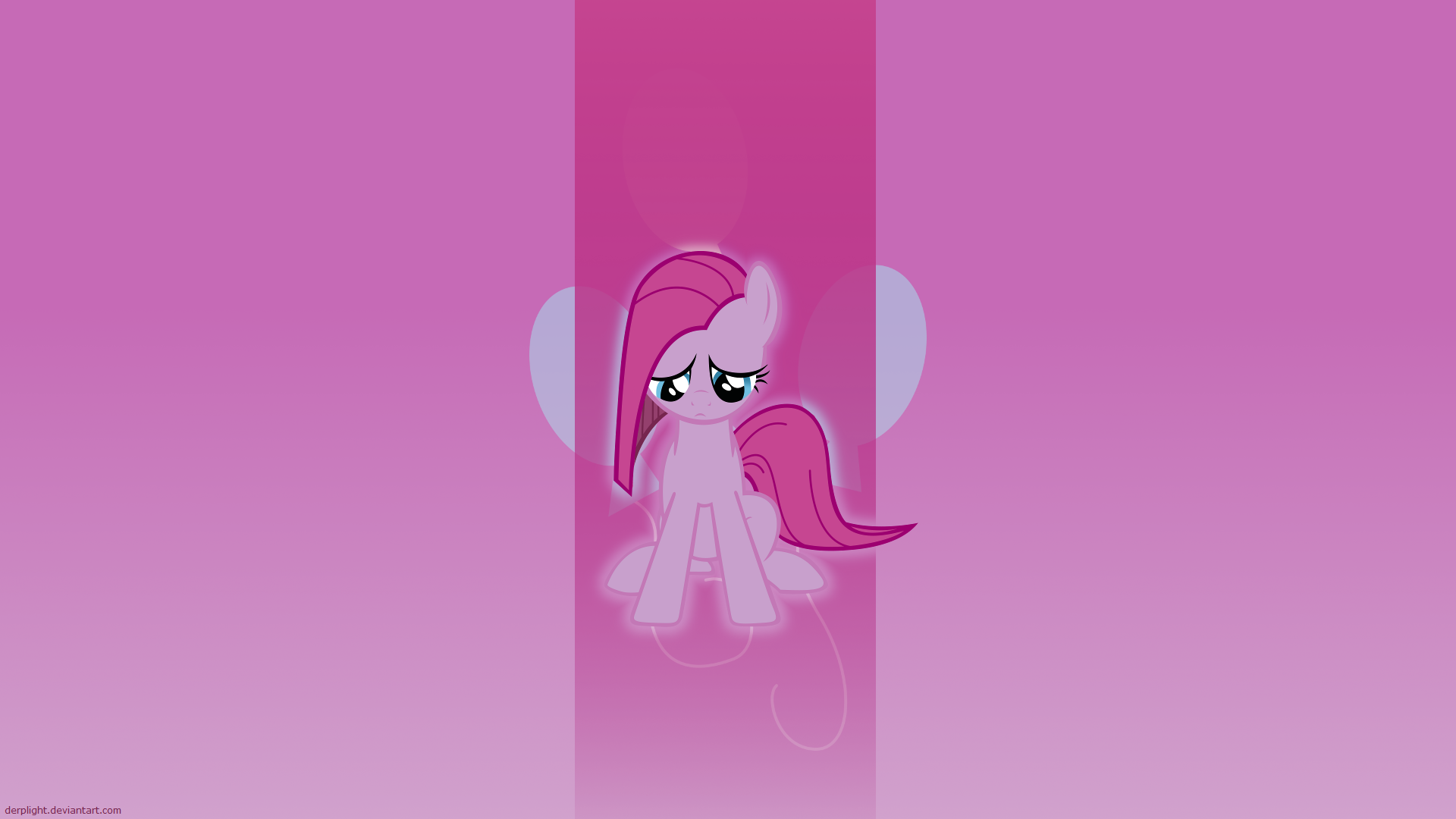 Sad Pinkie Wallpaper by BlackGryph0n, DerpLight and GuruGrendo