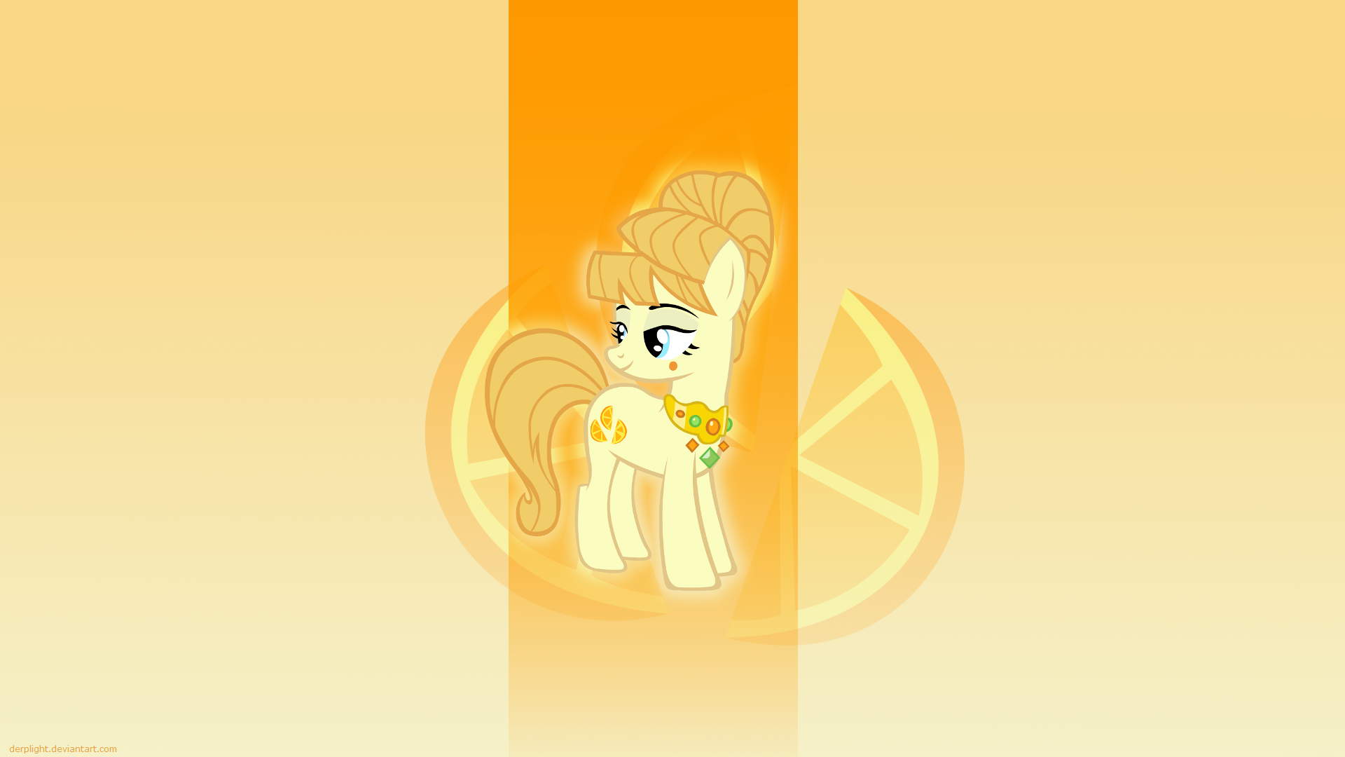 Aunt Orange Wallpaper by DerpLight, The-Smiling-Pony and YellowTDash