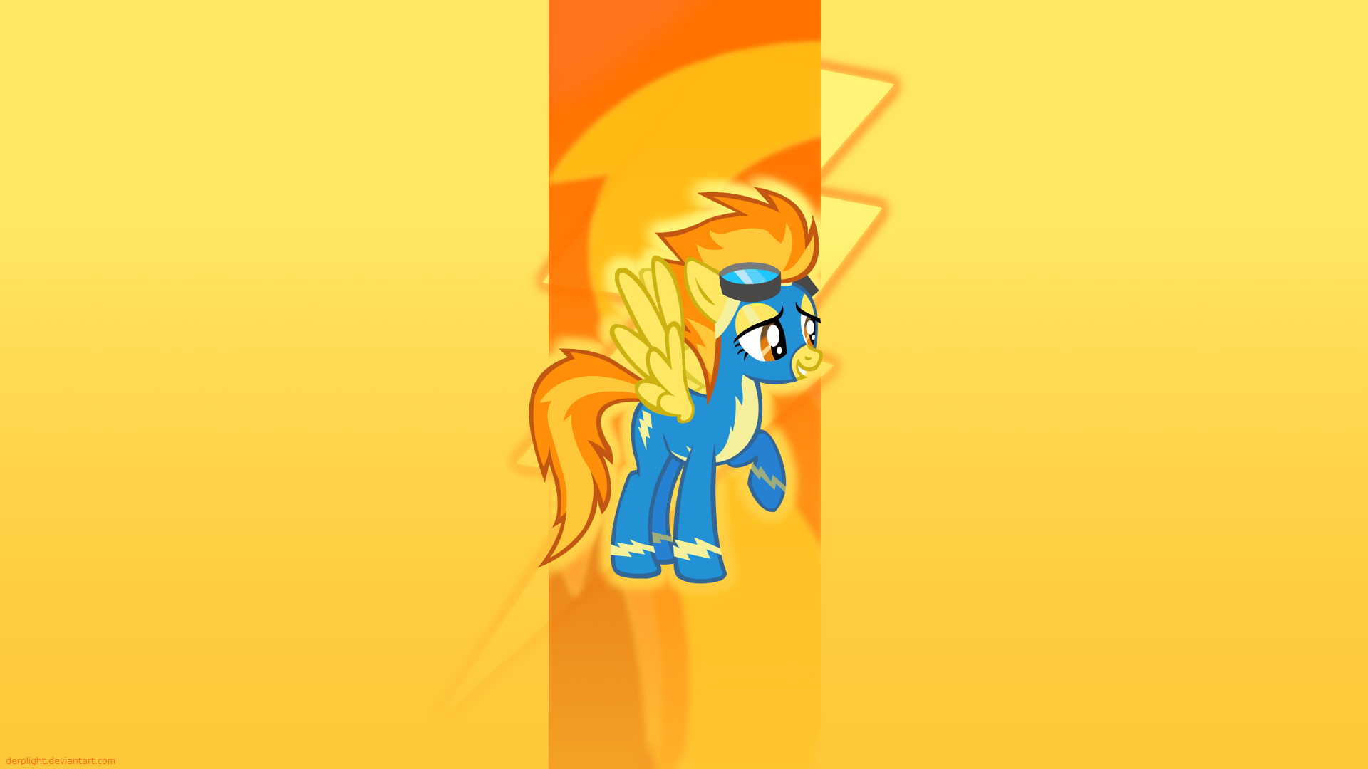 Spitfire Wallpaper by DerpLight, Durpy and The-Smiling-Pony