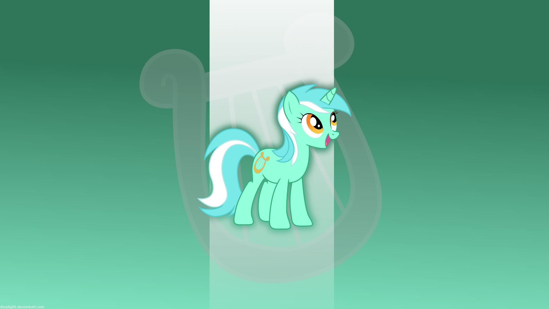 Lyra Wallpaper by DerpLight, Kooner-cz and The-Smiling-Pony
