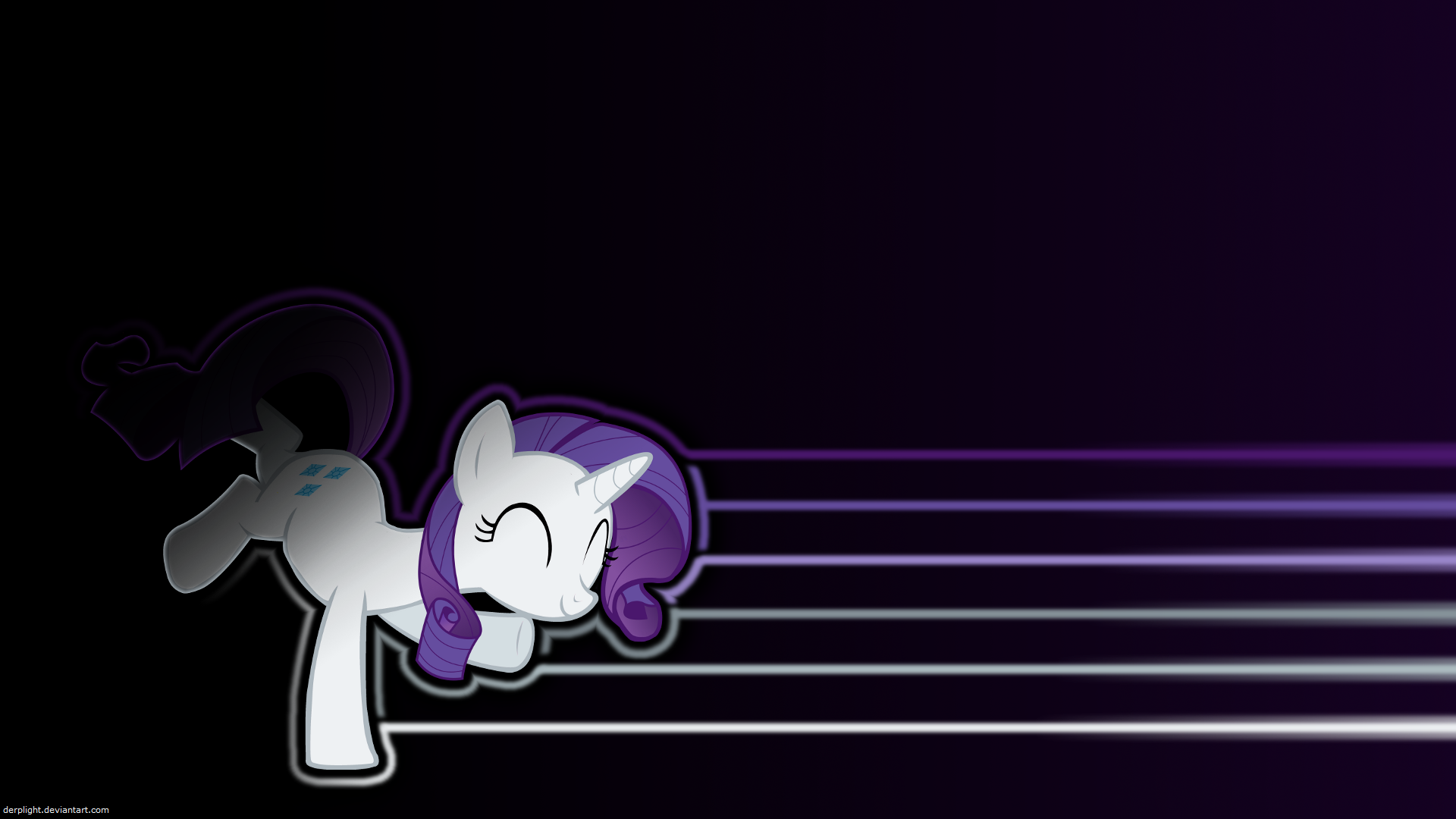 Rarity Lines Wallpaper by DerpLight and Nicolai-B