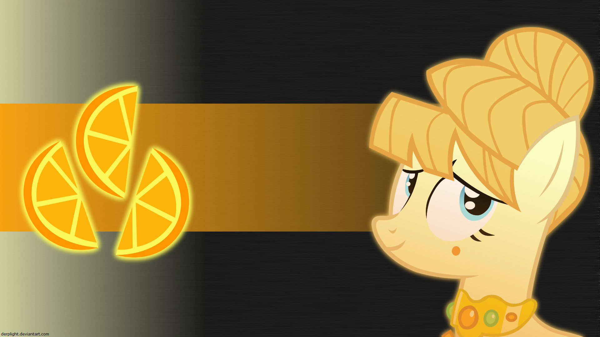 Aunt Orange Wallpaper by DerpLight, The-Smiling-Pony and YellowTDash