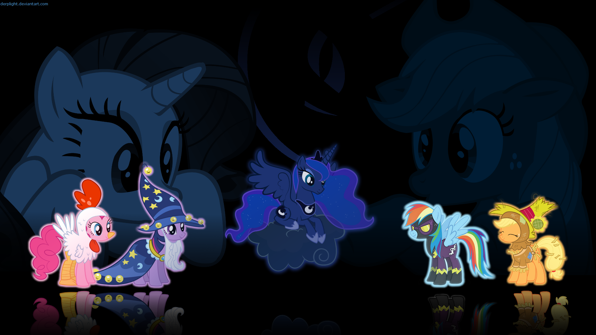 Nightmare Night Wallpaper by AK71, DerpLight, Gratlofatic, HelgiH, KeinZantezuken and Kooner-cz