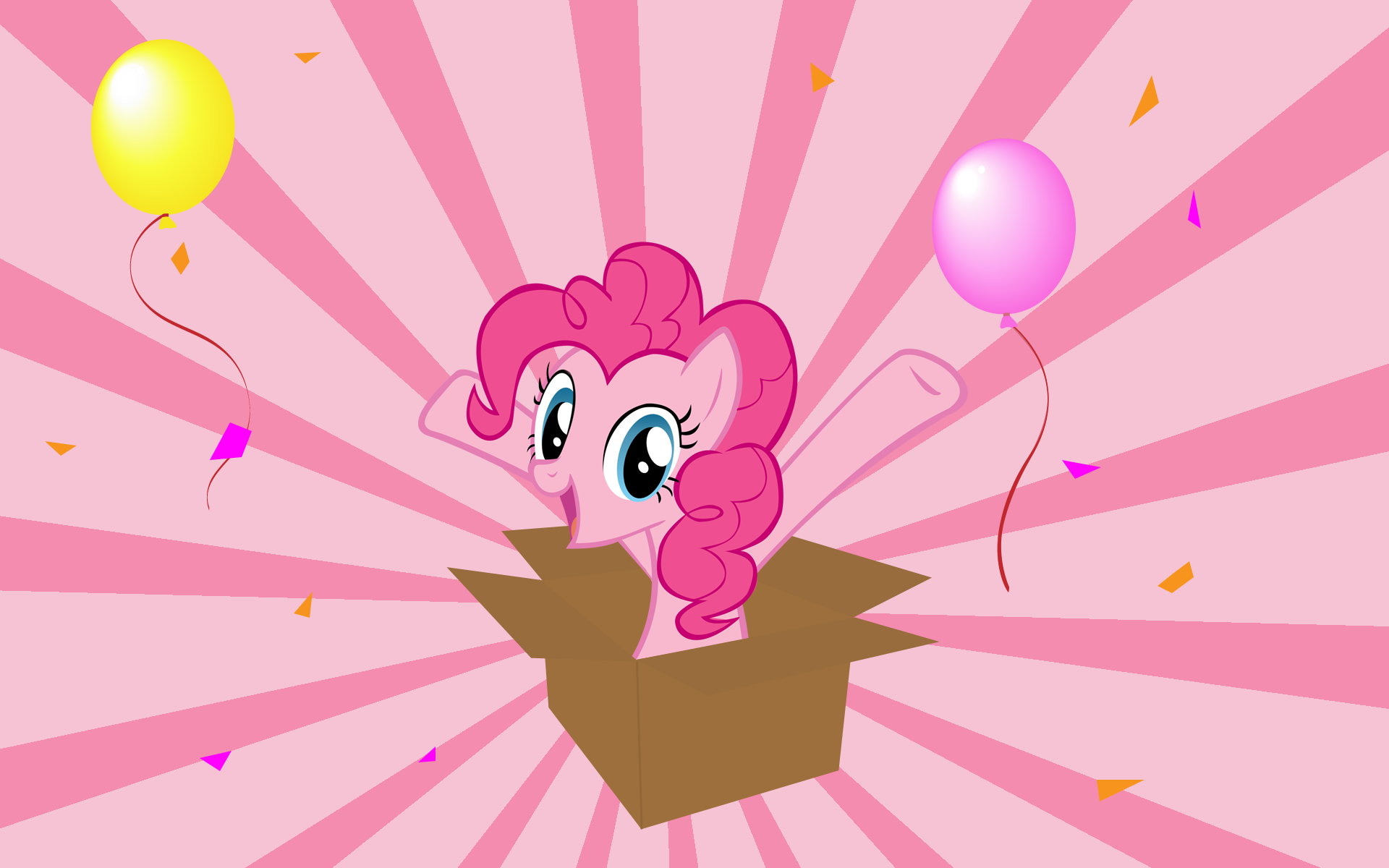 Pinkie Pie Party Wallpaper by pikn2