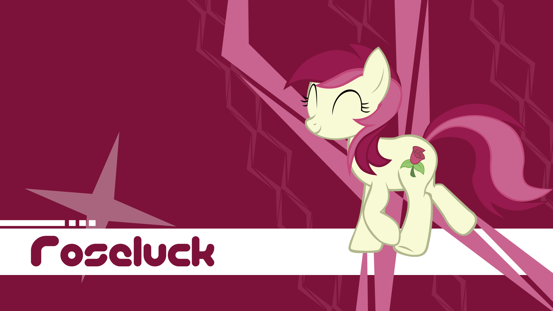 Roseluck Wallpaper by CptOfTheFriendship and LordVurtax