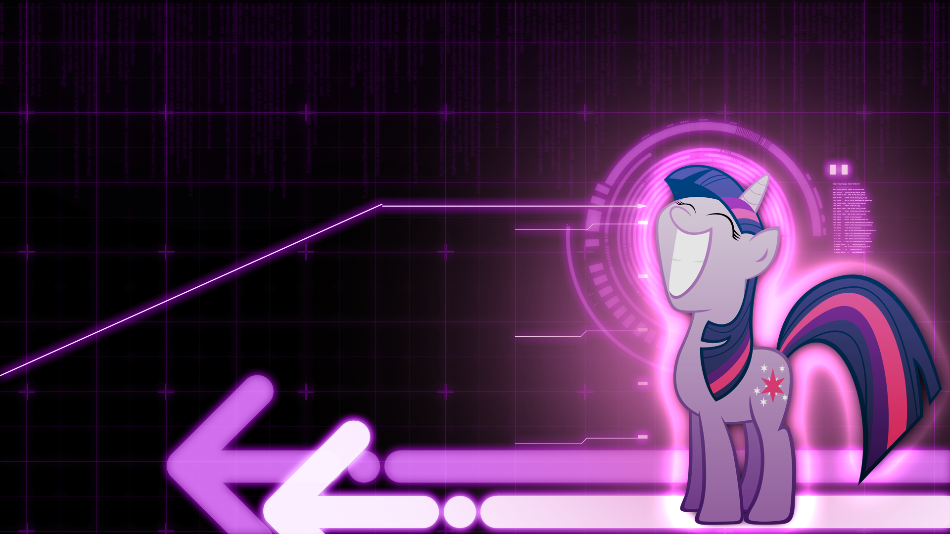 Twilight Sparkle Wallpaper Ver.3 by Episkopi and Stabzor