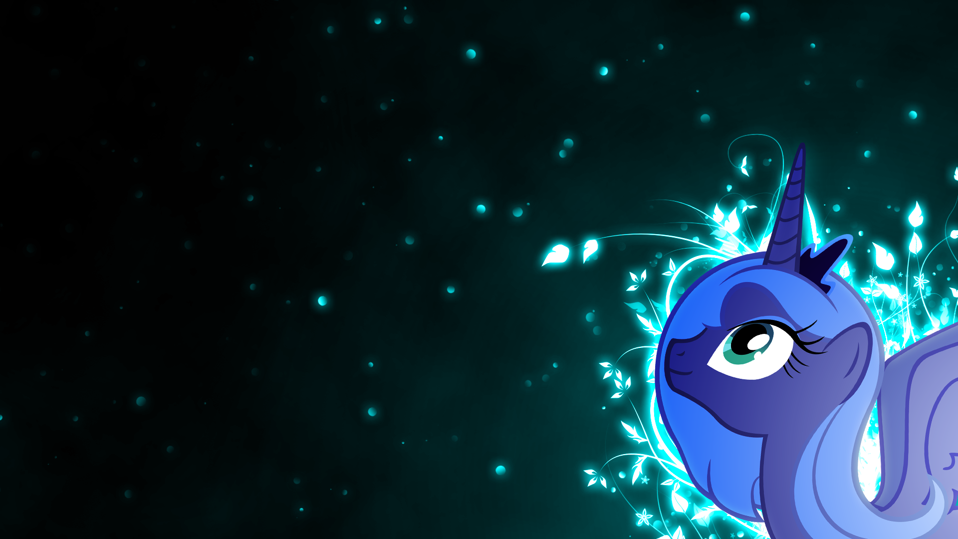 Luna Wallpaper by Episkopi and MoongazePonies