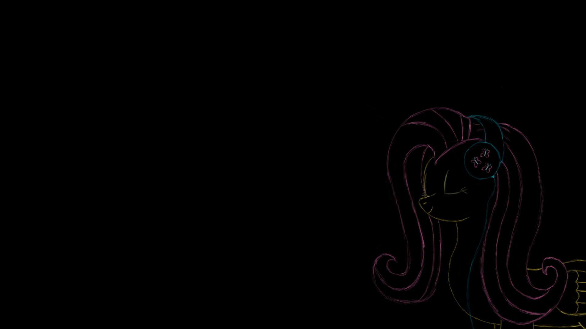 Fluttershy Headphones by GuruGrendo