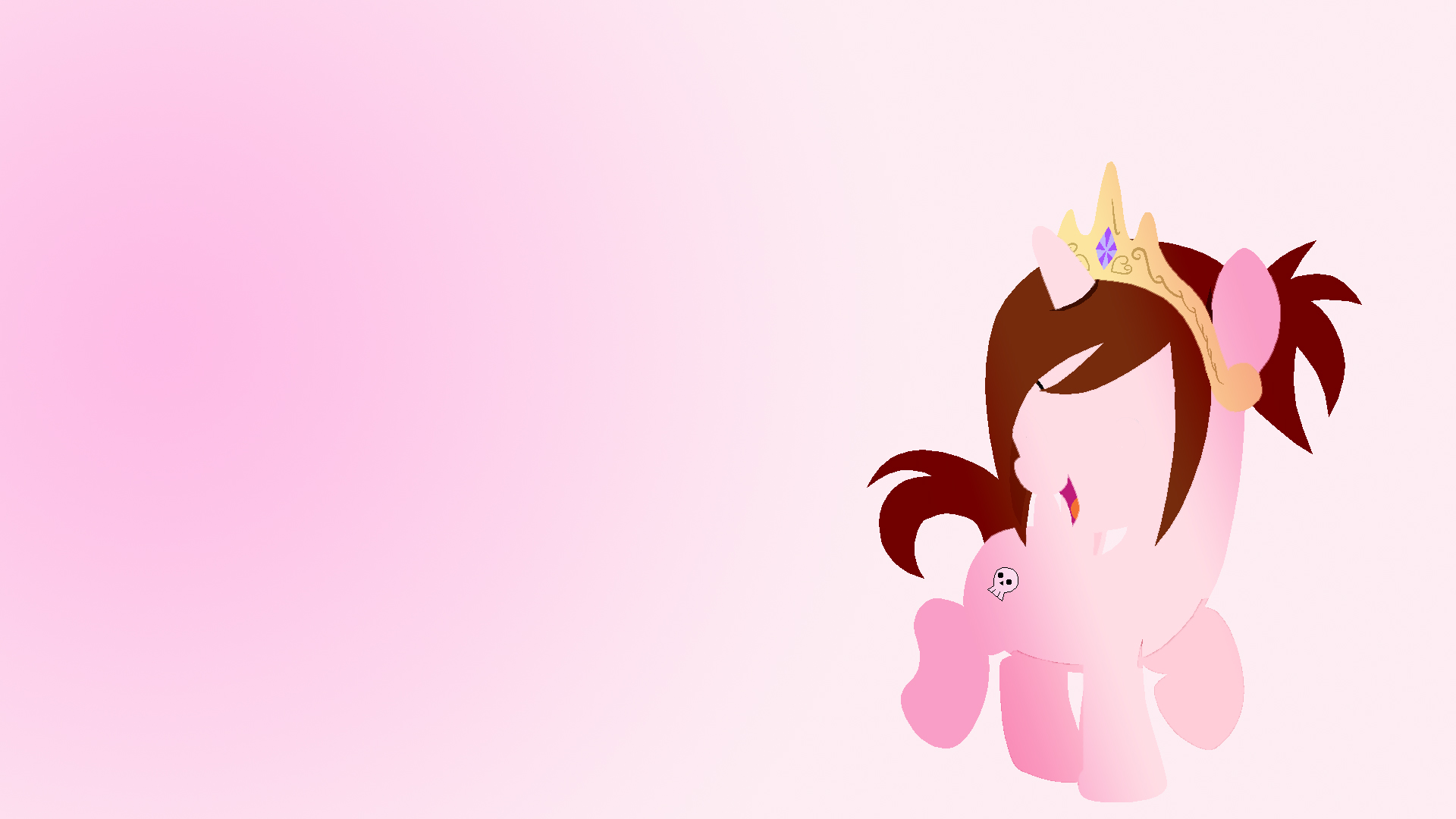 Princess Vanilla Milk Desktop Background -Gift- by BlissfulBiscuit