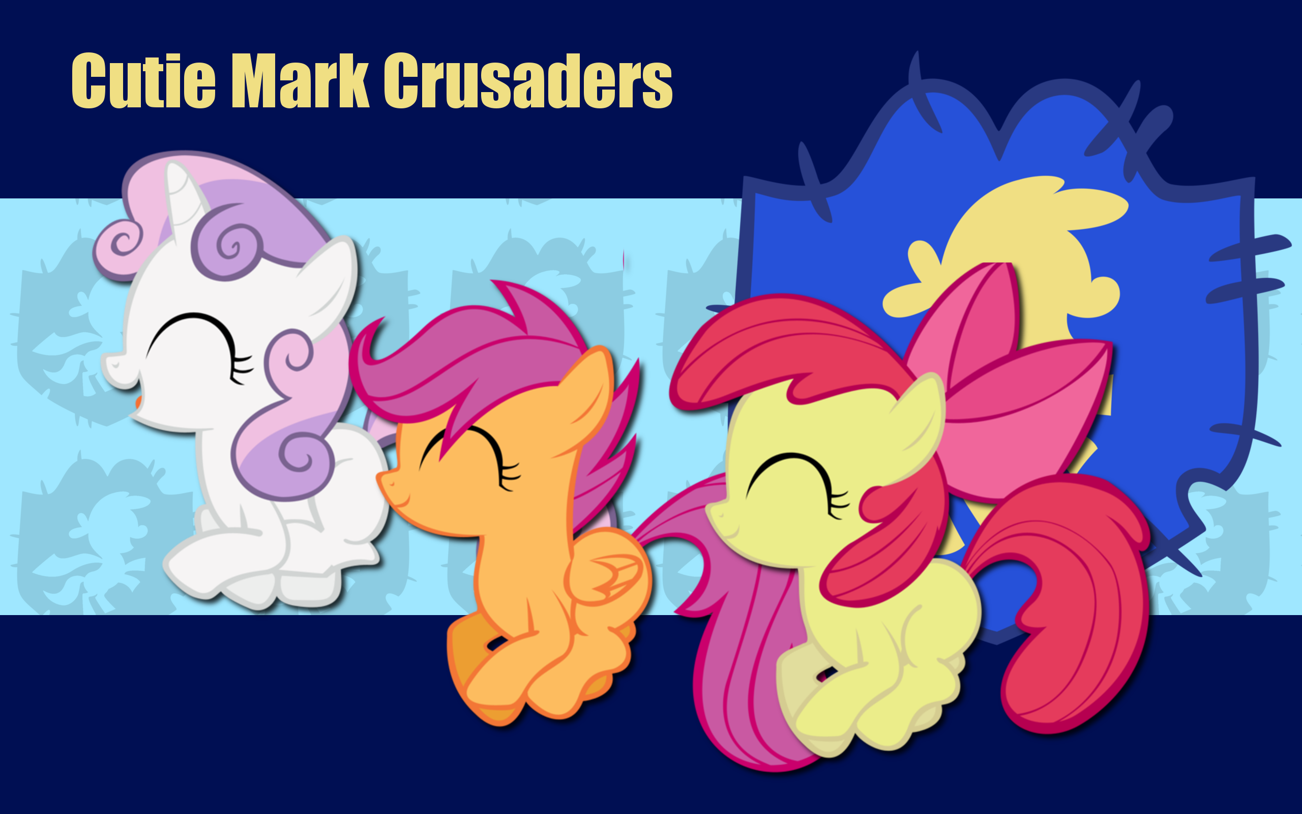 Cutie Mark Crusaders WP 5 by AliceHumanSacrifice0, AtomicGreymon and RyokoHaze