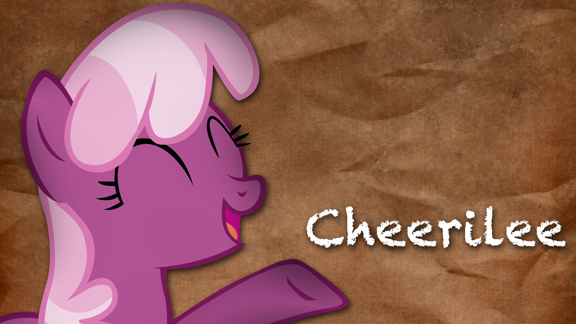 Cheerilee Wallpaper by MyLittleVisuals