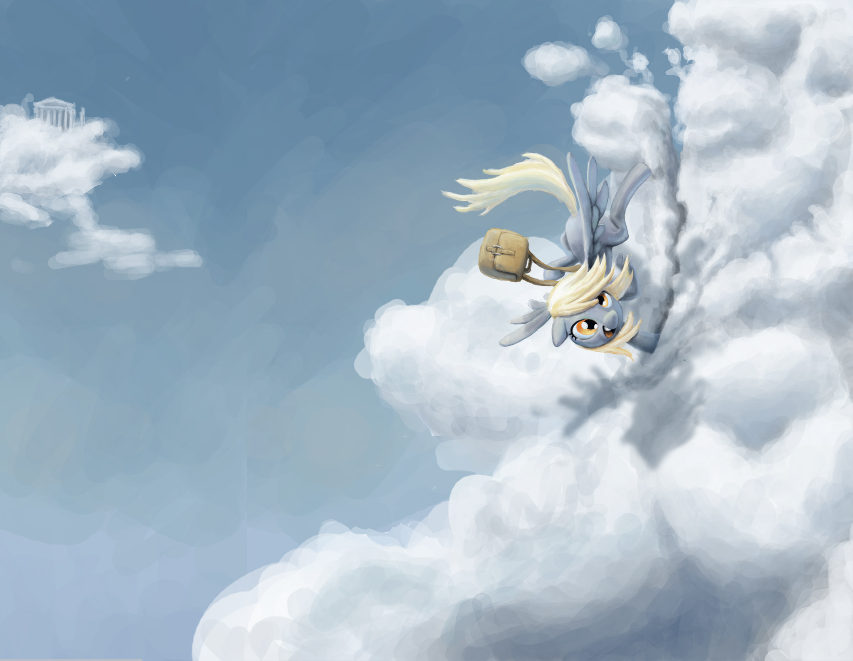 derpy sky-vandalism by TidensBarn