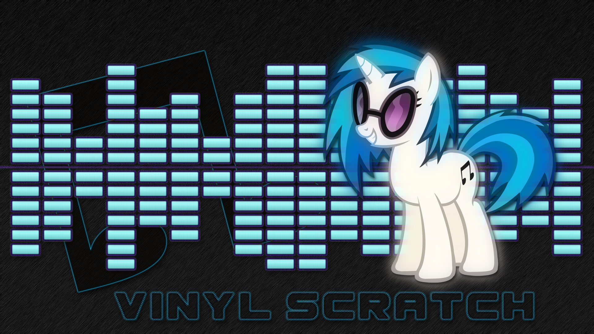 Scratch Vinyl by Durpy, EmbersAtDawn and The-Smiling-Pony